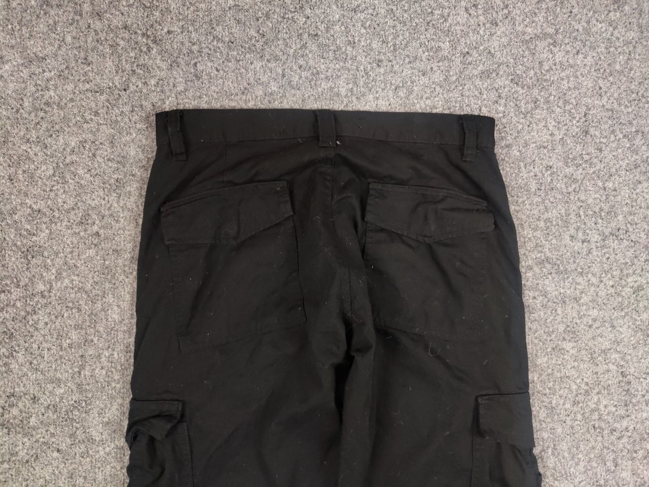 Japanese Brand Vintage Japanese Black Cargo Workwear Y2K Style Pants Size US 30 / EU 46 - 9 Thumbnail