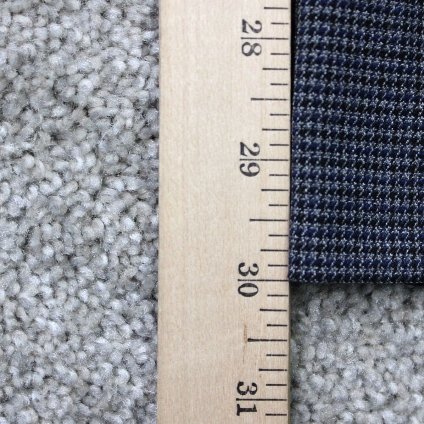 Ralph Lauren LAUREN Ralph Lauren Pants Mens 40x30 Gray Check Flat Front Poly/Viscose Stretch Dress Pants Men Regular Straight 90s Theme Casual Workwear Birthday? Size US 40 / EU 56 - 3 Thumbnail
