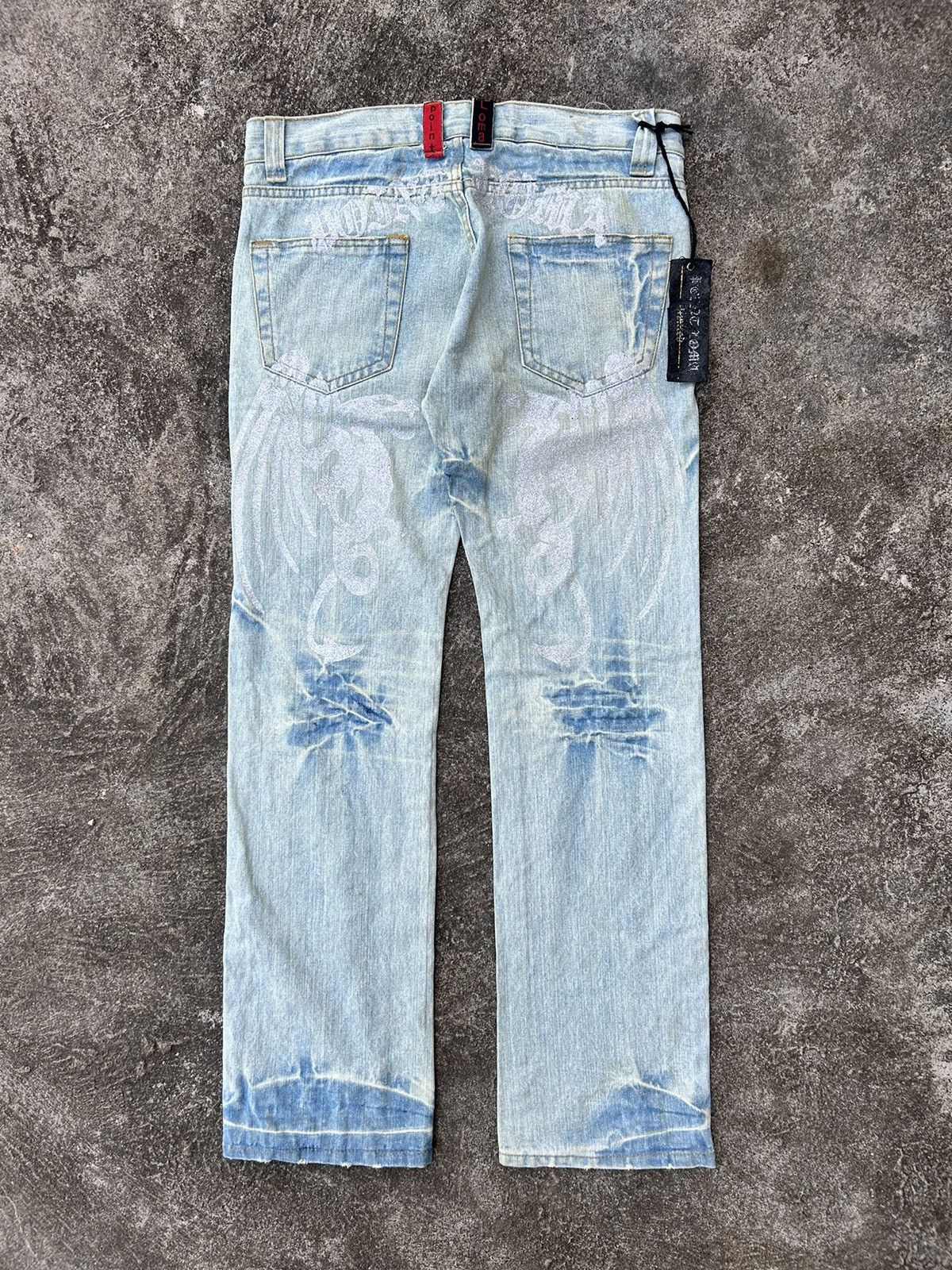 Japanese Brand Limited japanese flared jeans dragon archive Ifsix lgb style Size US 30 / EU 46 - 1 Thumbnail