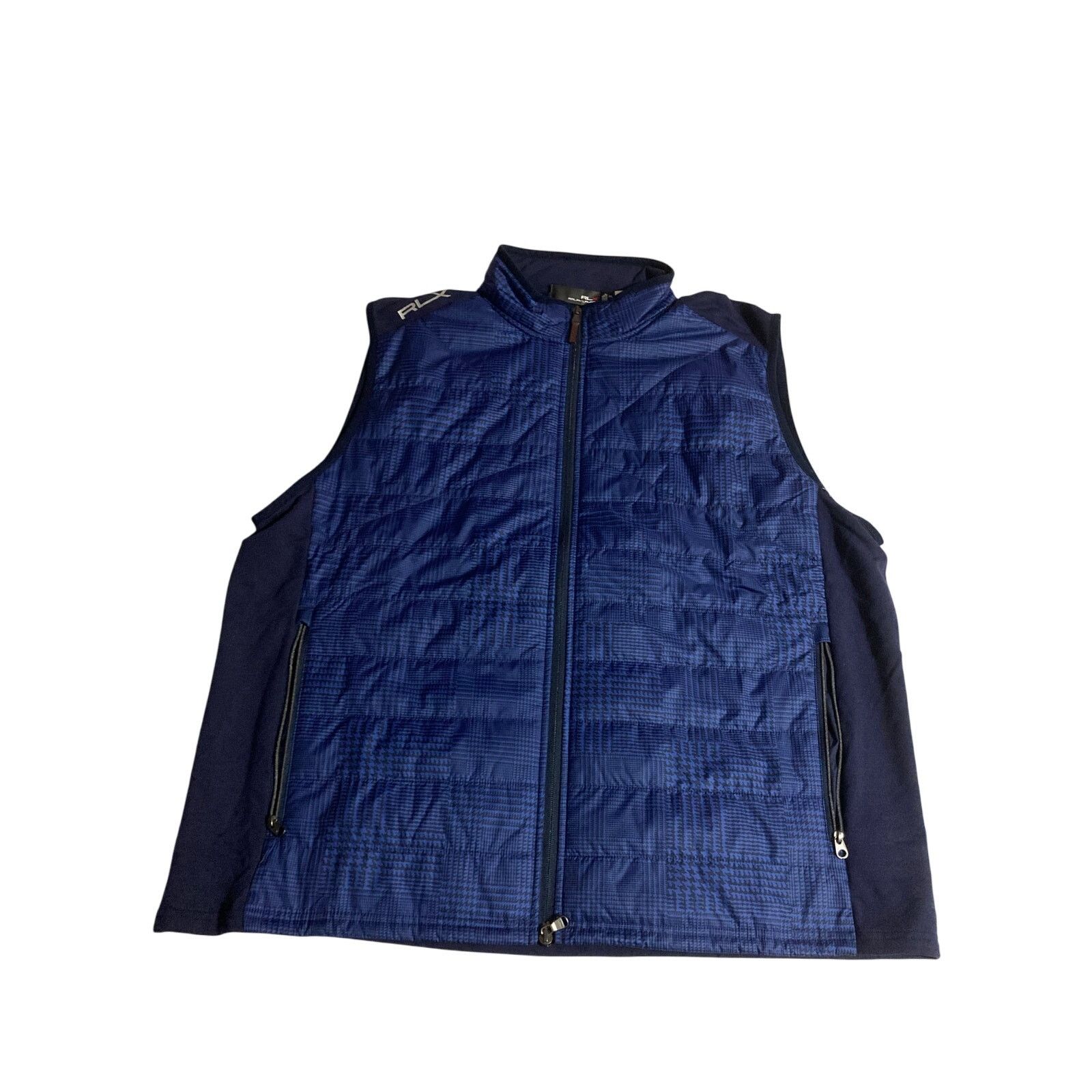 RLX Ralph Lauren Ralph Lauren RLX Mens Full Zip Golf Vest Navy Sz XXL NWT Size US XXL / EU 58 / 5 - 1 Thumbnail