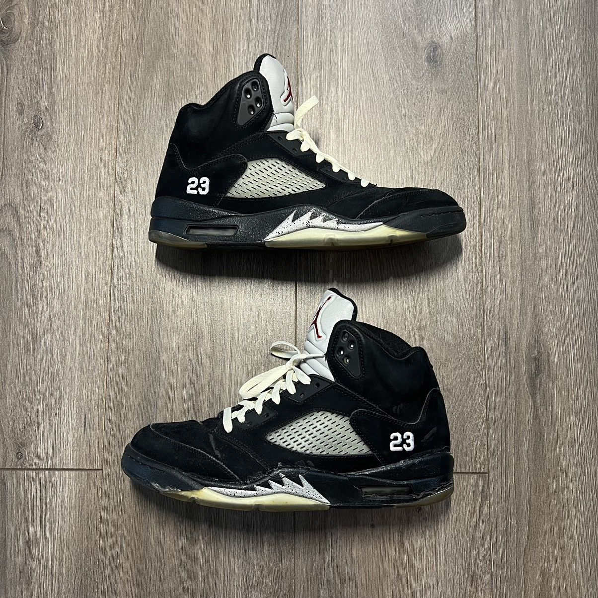 Pre-owned Jordan Nike 2011 Air Jordan 5 Black Metallic Size 10.5 Shoes