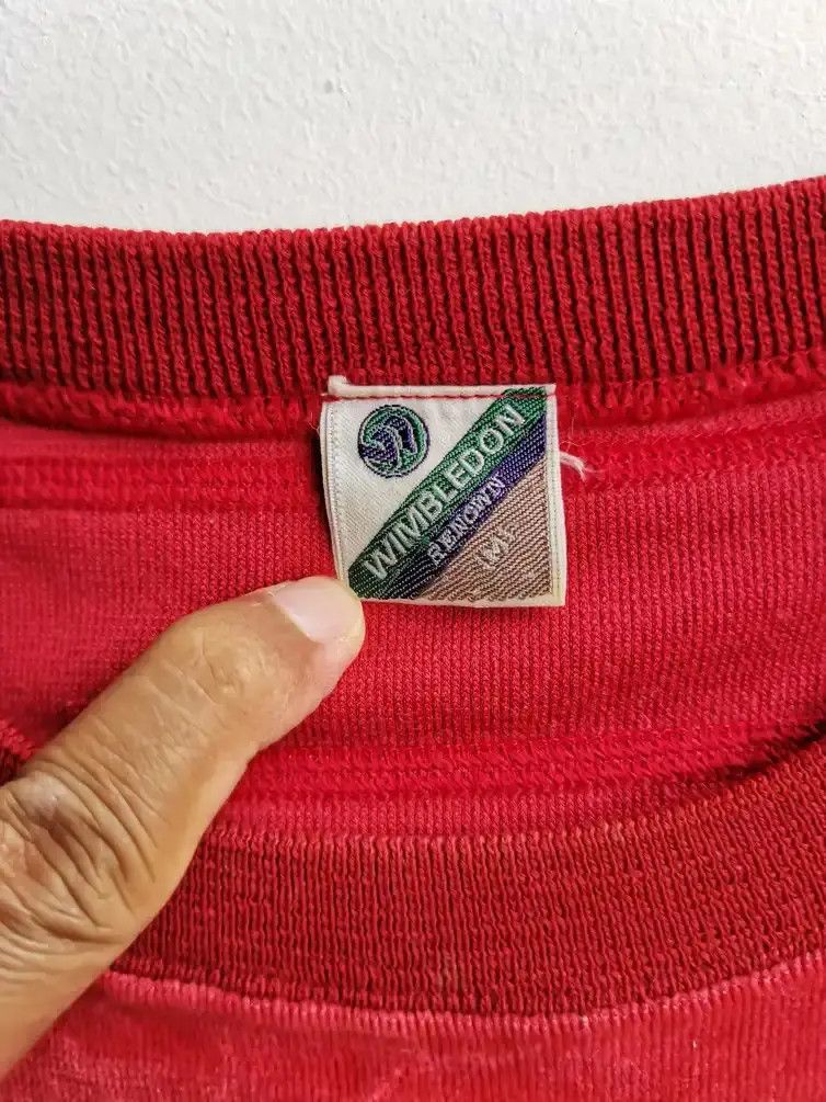 Japanese Brand × Vintage Vintage!!! Winbledon Small Logo Sweatshirt Size US M / EU 48-50 / 2 - 3 Thumbnail