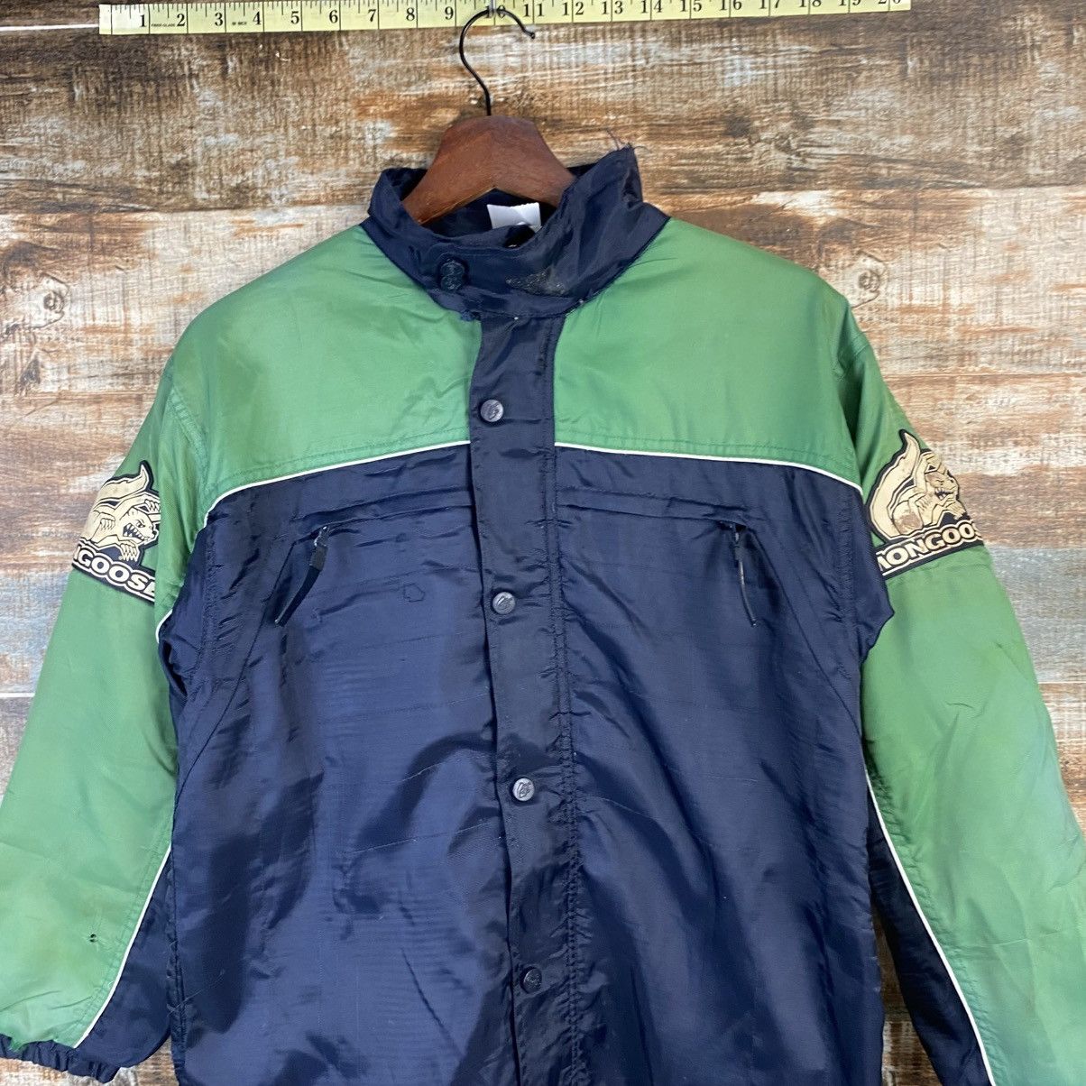 Vintage DL Mongoose Green Jacket #C1181 Size US S / EU 44-46 / 1 - 9 Thumbnail