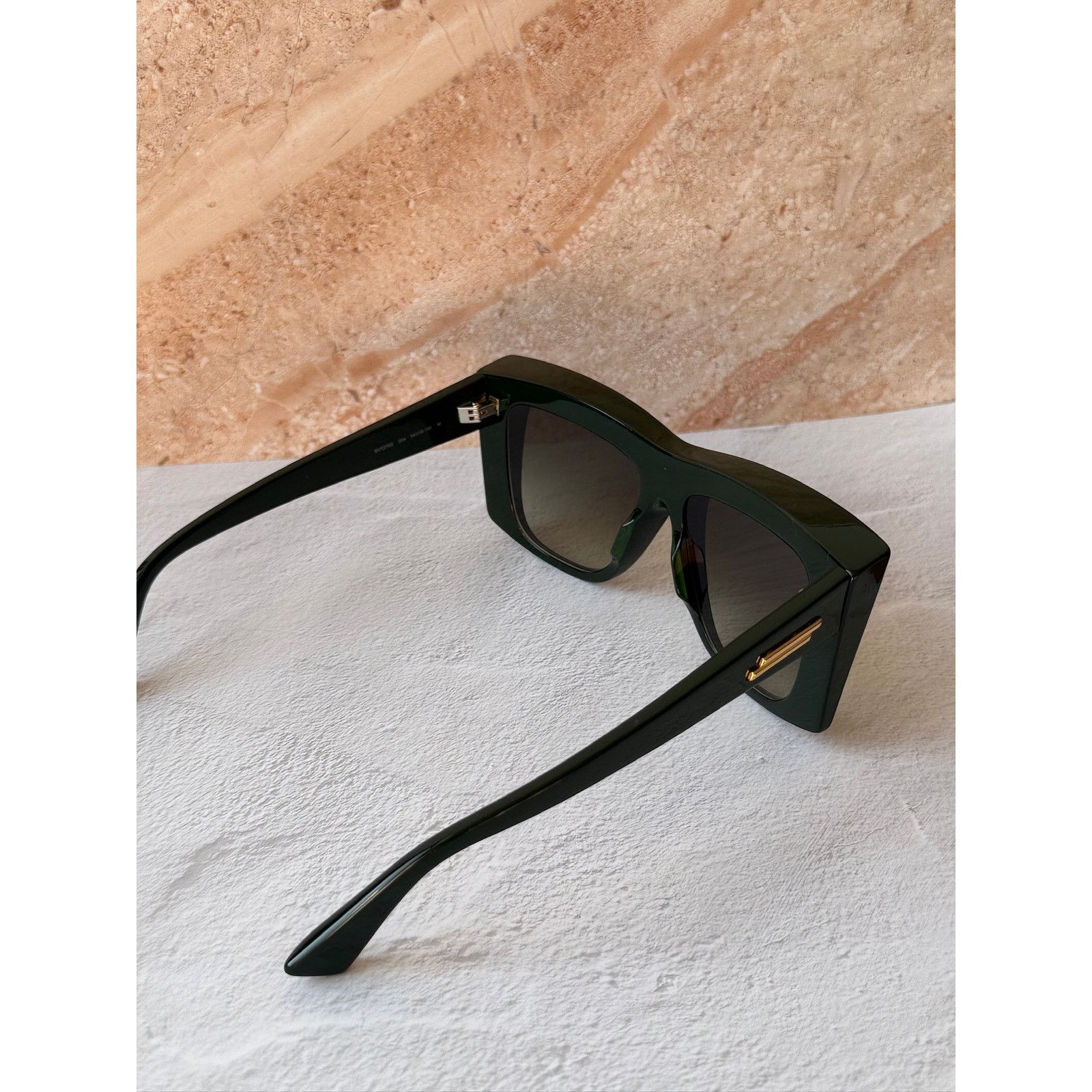 Bottega Veneta NEW Bottega Veneta BV1270S Green Oversized Sunglasses Size ONE SIZE - 4 Thumbnail