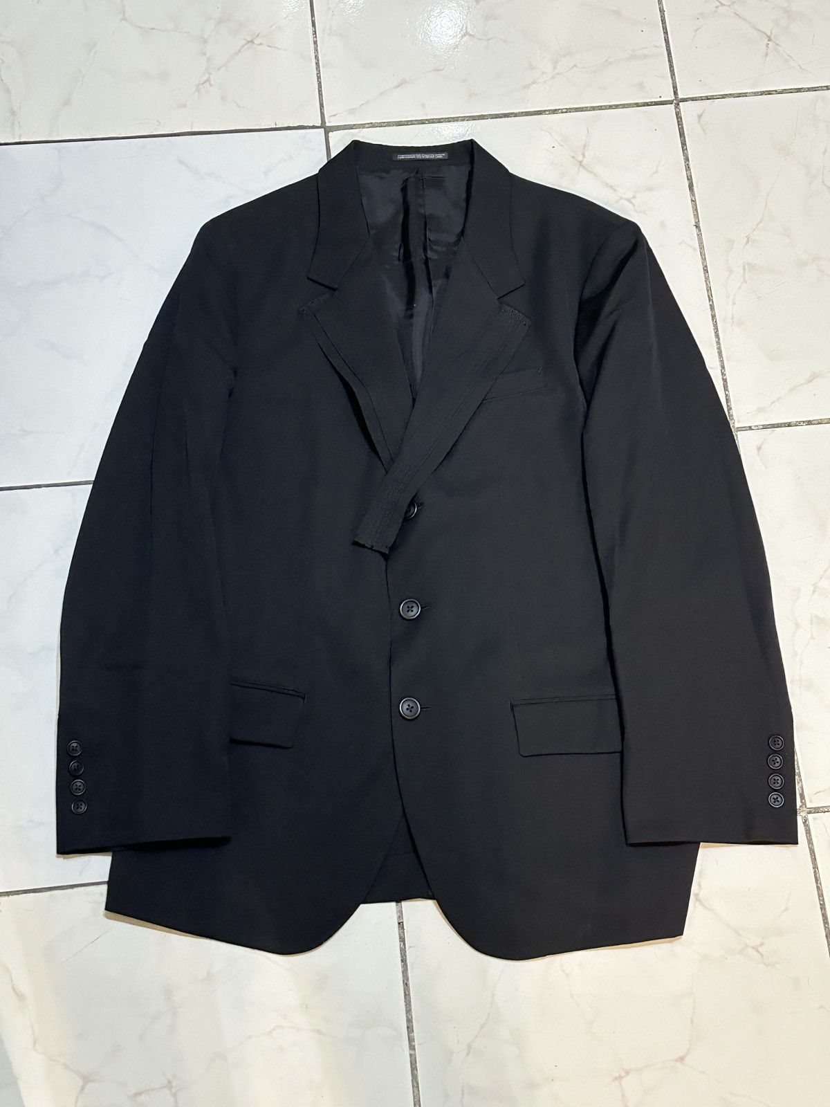 Yohji Yamamoto Y's for men SS24 BLACK JACKET Size US M / EU 48-50 / 2 - 5 Thumbnail