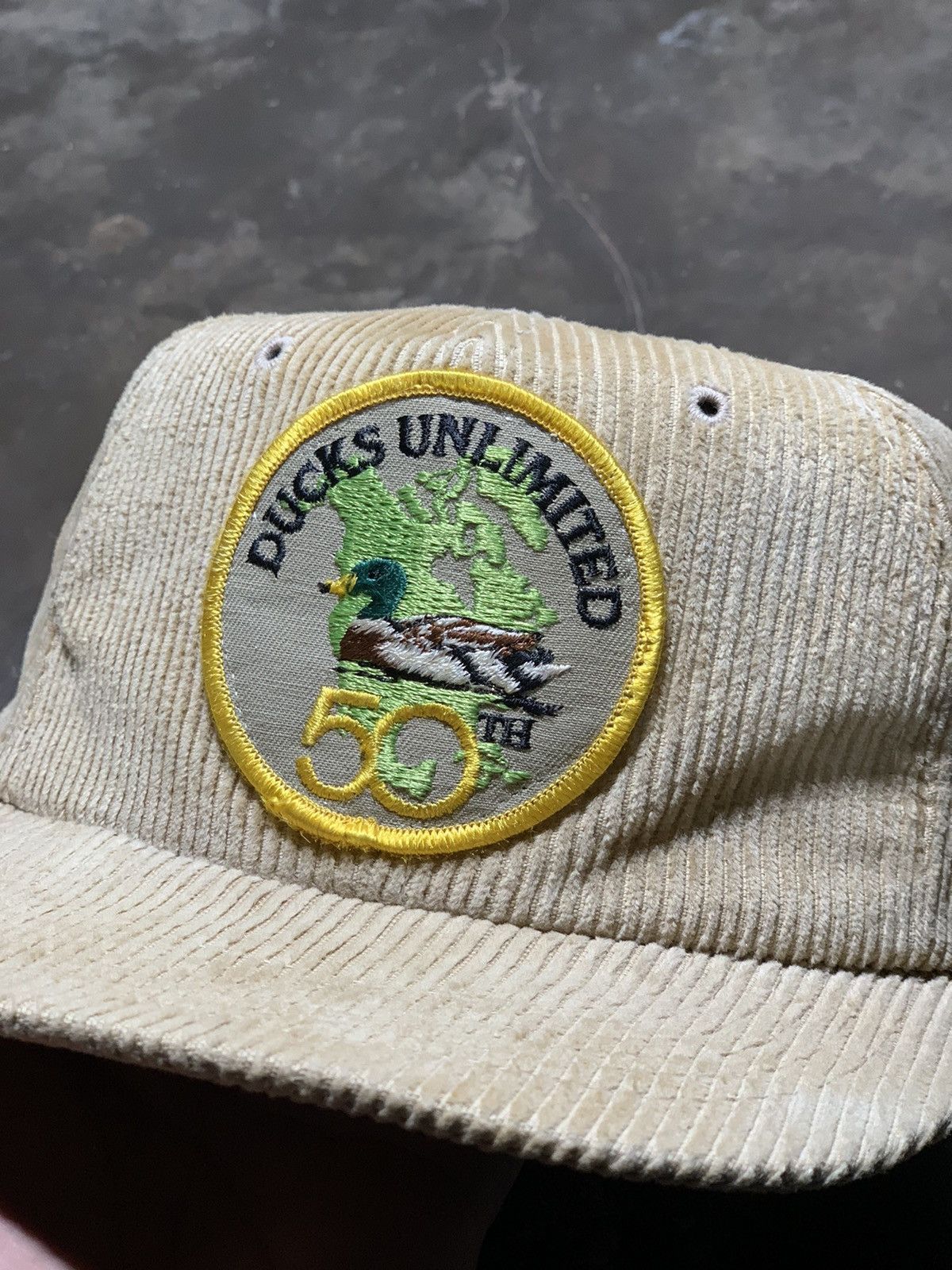Vintage Vintage Corduroy Hat Ducks Unlimited Size ONE SIZE - 3 Thumbnail
