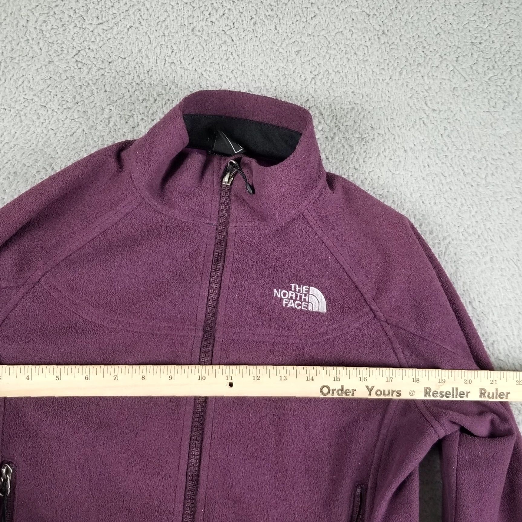 The North Face The North Face Windwall Jacket Women Small Eggplant Purple Zip Coat 18X24 Size S / US 4 / IT 40 - 5 Thumbnail