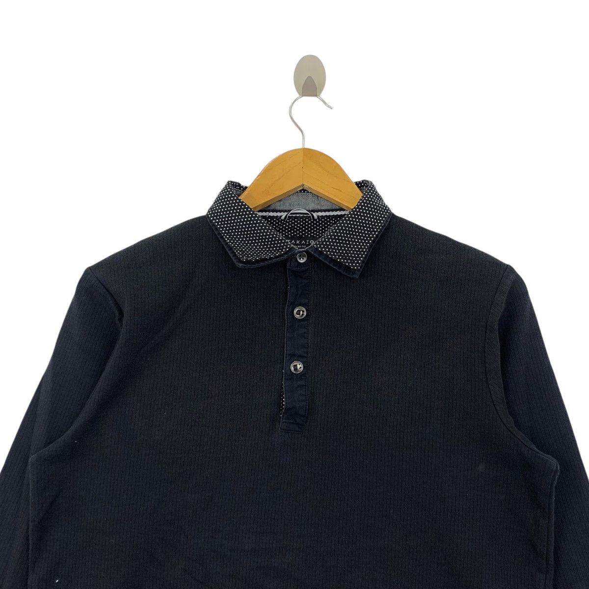 Takeo Kikuchi Vintage TAKEO KIKUCHI TAKAIQ Collection Polo Tee Shirt Size US L / EU 52-54 / 3 - 2 Thumbnail
