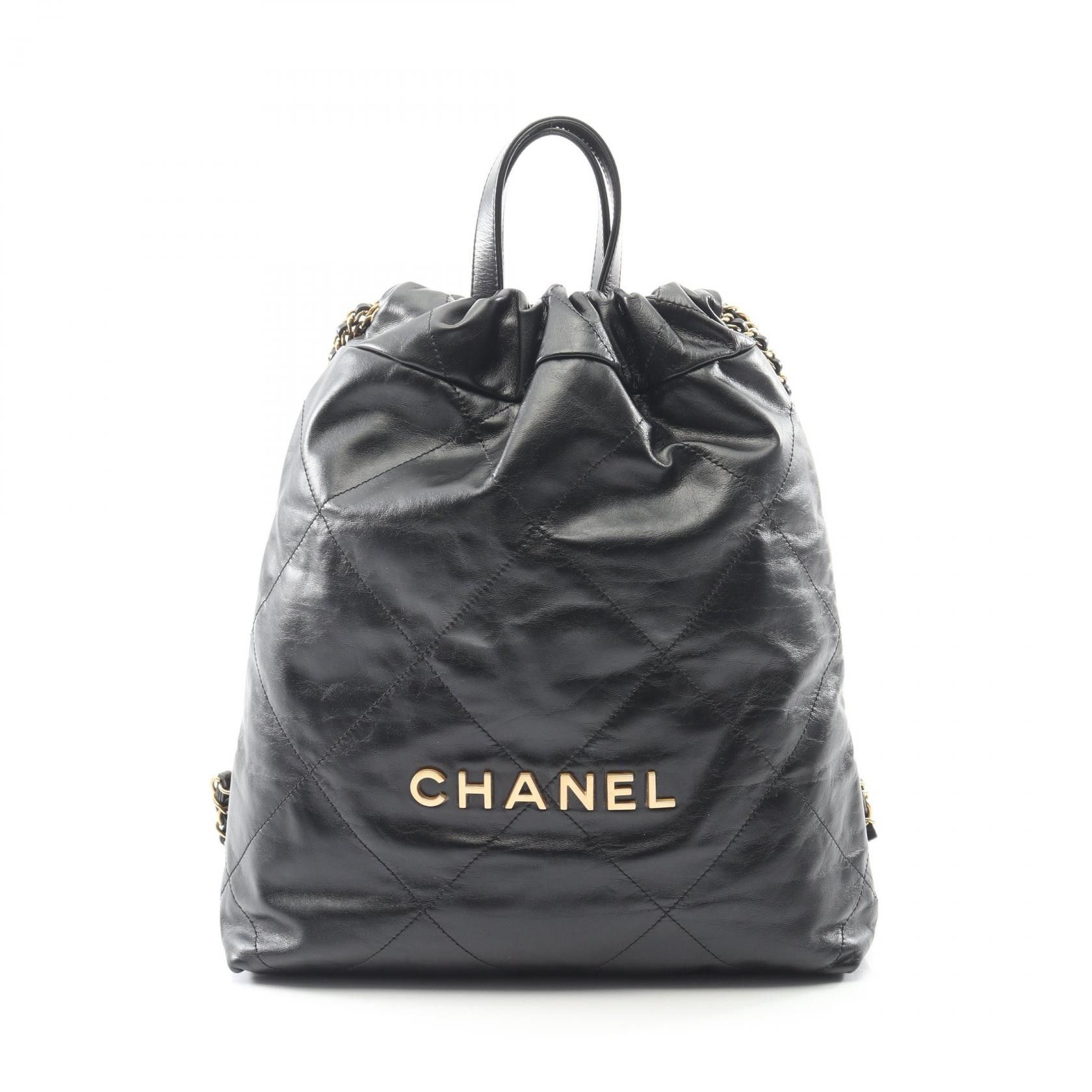 Chanel Chanel Chanel 22 Small Leather Backpack Leather Backpack DUTY FREE for USA Size ONE SIZE - 1 Thumbnail