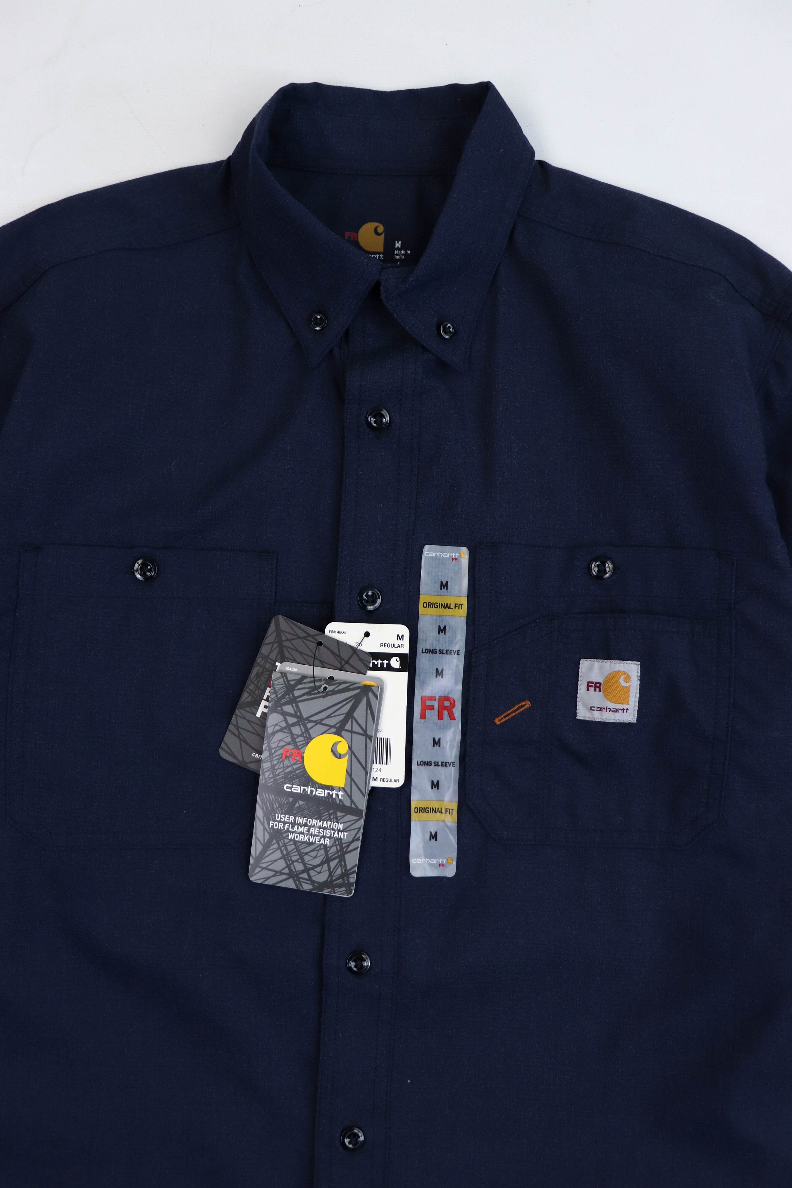 Carhartt Carhartt Flame-Resistant Long Sleeve Button Shirt Size US M / EU 48-50 / 2 - 3 Thumbnail
