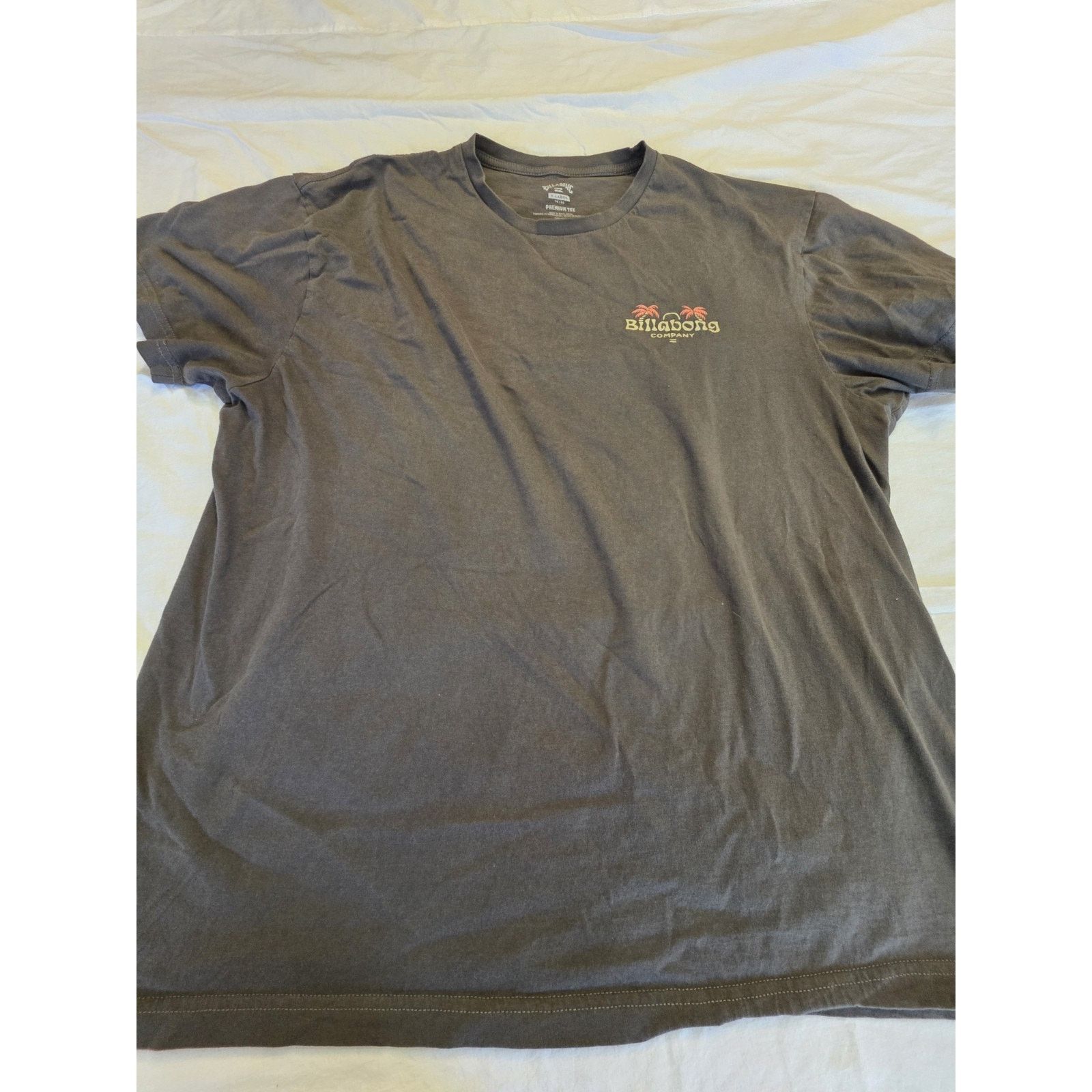 Billabong Billabong Men's Olive Green Short Sleeve T-shirt Size XL Size US XL / EU 56 / 4 - 1 Thumbnail