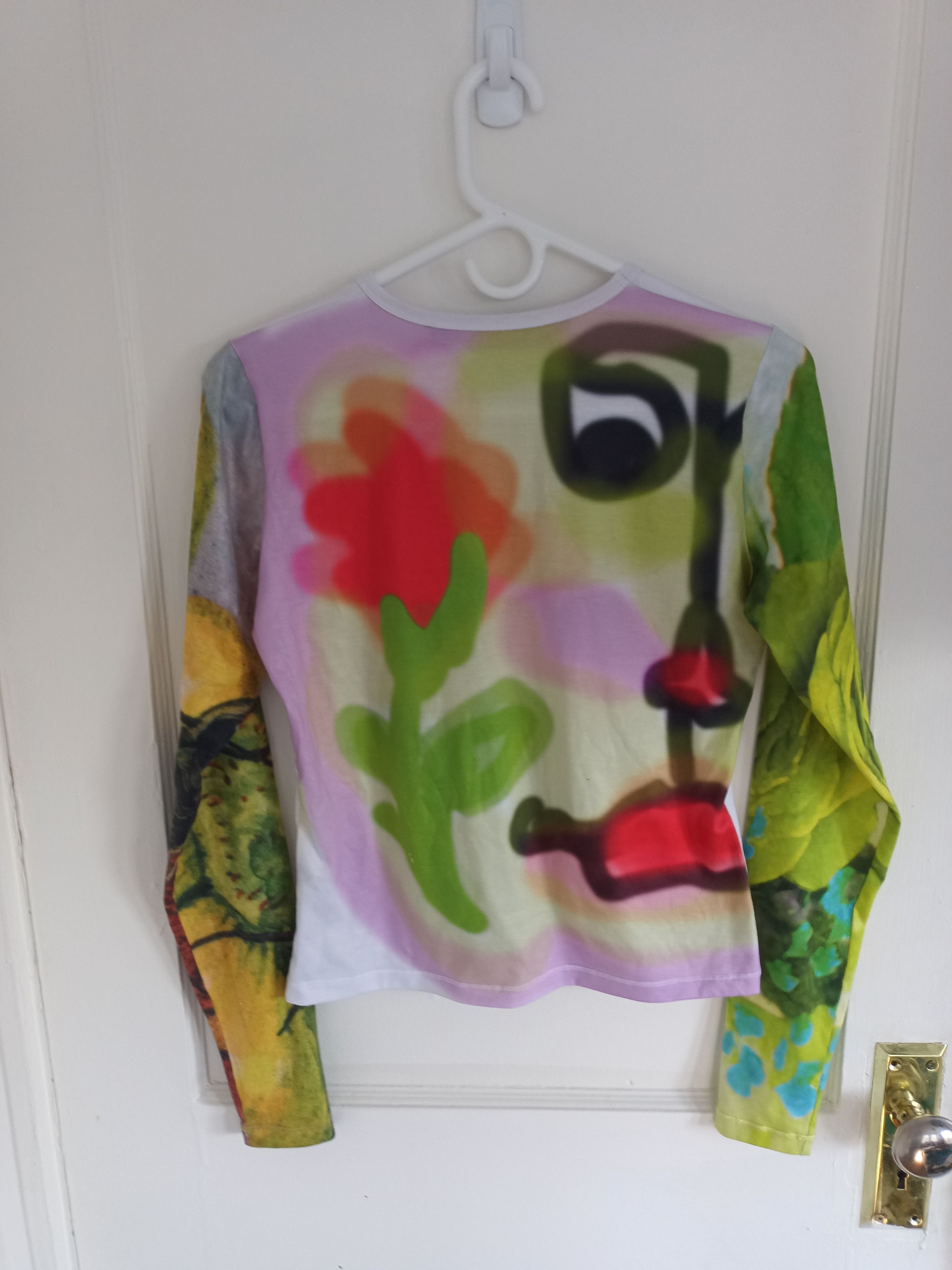 Chopova Lowena Chopova Lowena Longsleeve Graphic Tee Size US M / EU 48-50 / 2 - 2 Thumbnail