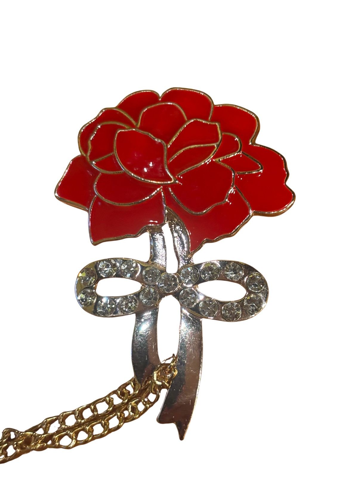 Other Rose pendant necklace Size ONE SIZE - 2 Thumbnail