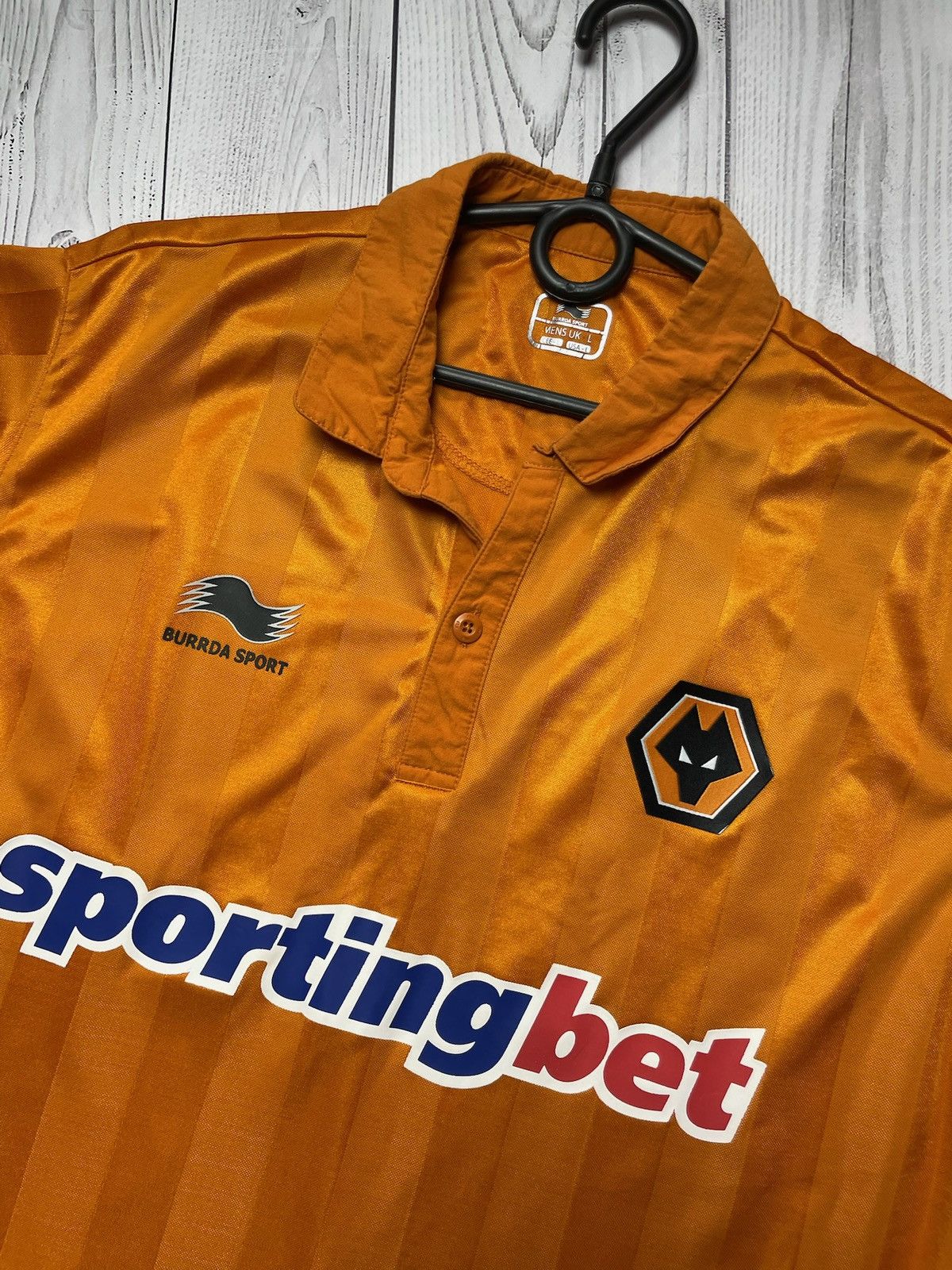 Vintage Vintage Wolverhampton orange soccer jersey size M Size US M / EU 48-50 / 2 - 2 Thumbnail