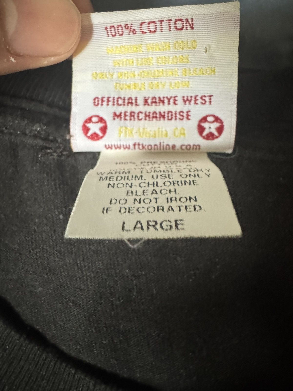 Kanye West Vintage Kanye West Miracle Whip Tee Size US L / EU 52-54 / 3 - 5 Thumbnail