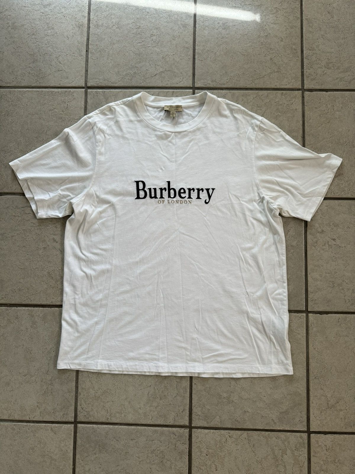 Burberry Burberry Logo Shirt Size US XL / EU 56 / 4 - 1 Thumbnail