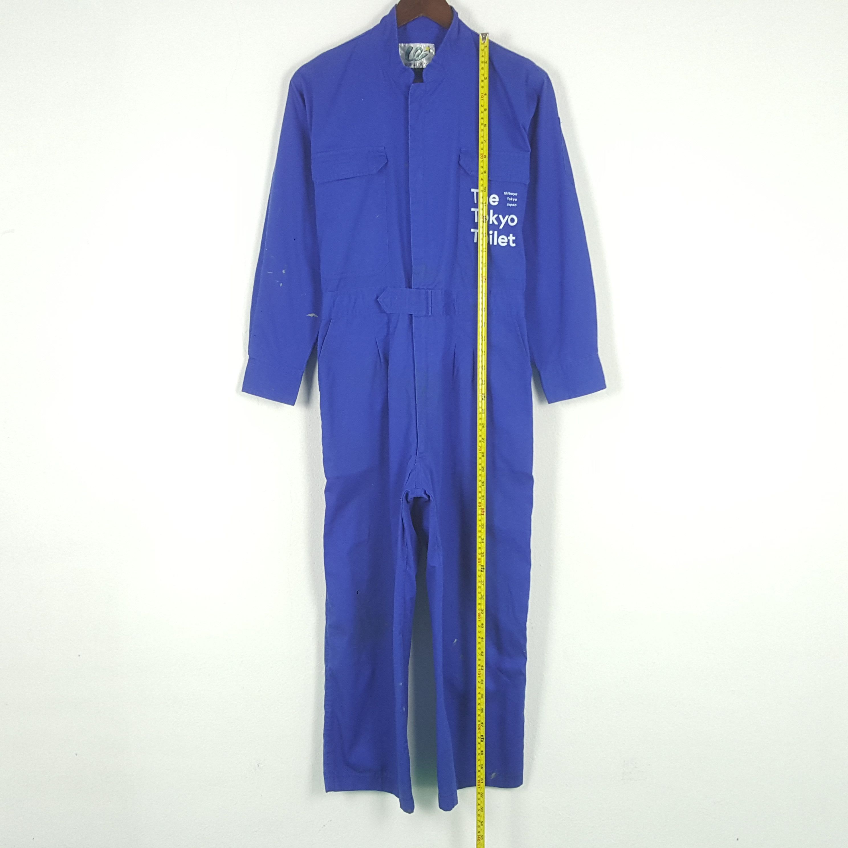 Vintage The Tokyo Toilet Japan Custom Worker Coverall Jacket