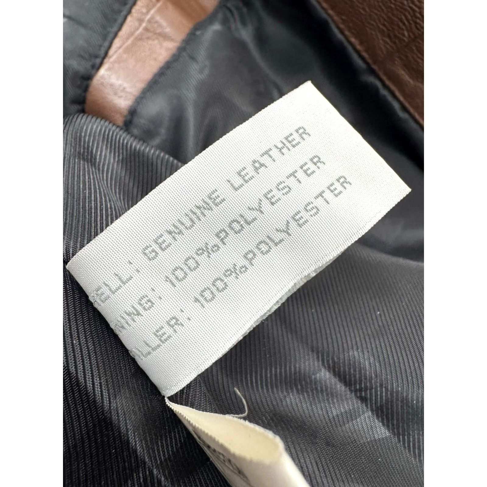 Vintage CORVETTE - The Legend Continues LEATHER Mens XL TALL Bomber Jacket Shirt Jacket Mens XL Brown Leather Bomber Jacket 80s 90s Vintage Mens Size US XL / EU 56 / 4 - 8 Thumbnail