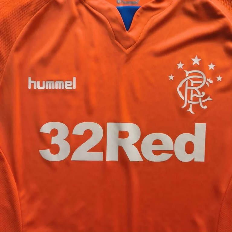 Hummel Rangers 2018-19 Hummel third football jersey size S Size US S / EU 44-46 / 1 - 4 Thumbnail