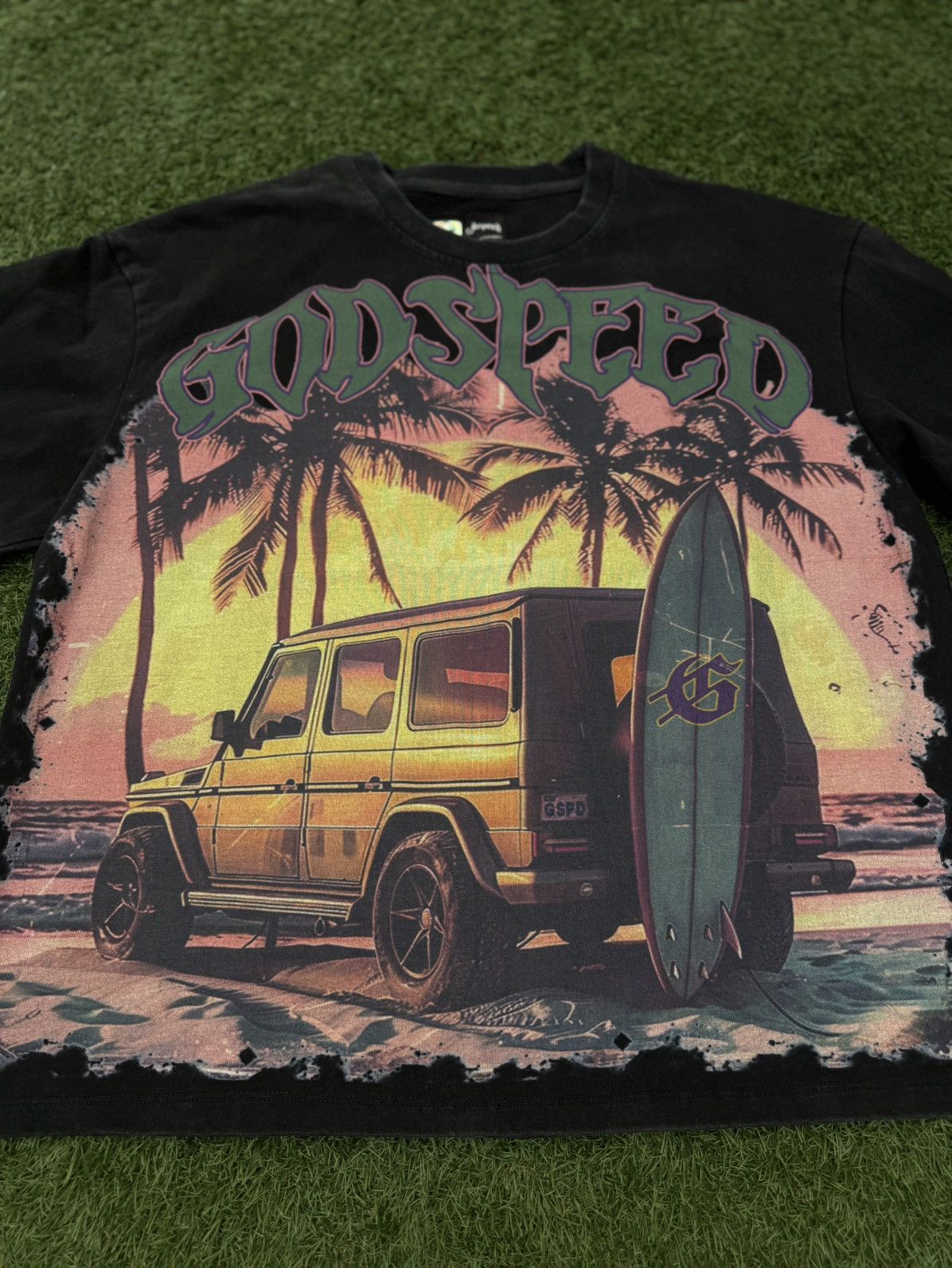 Godspeed Godspeed Black Miami G Wagon Tee Shirt Size M (NEW) Size US M / EU 48-50 / 2 - 4 Thumbnail