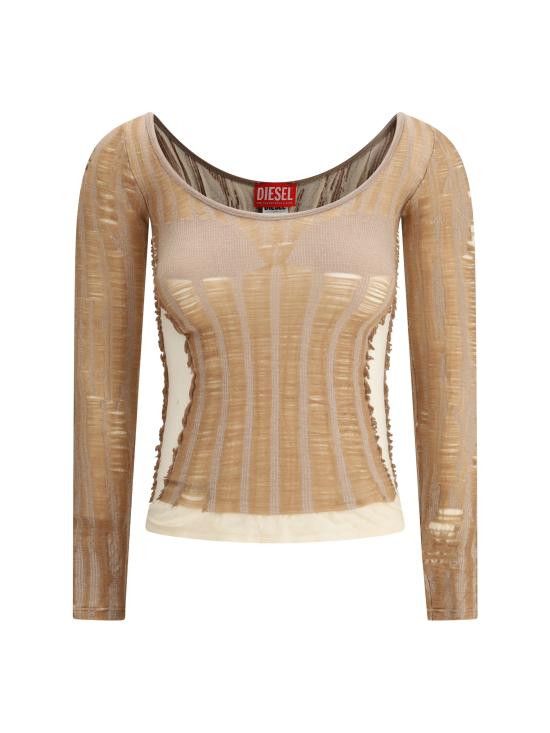 DIESEL Women Tops A192180BJBI 33S BROWN