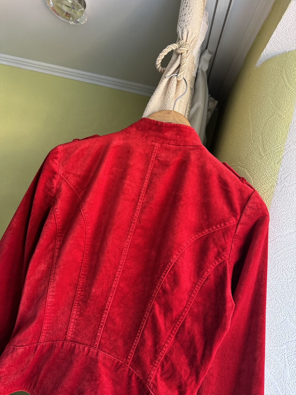 Hysteric Glamour Vintage Military Napoleon Velour Jacket PPFM Balmain Style Size M / US 6-8 / IT 42-44 - 12 Thumbnail