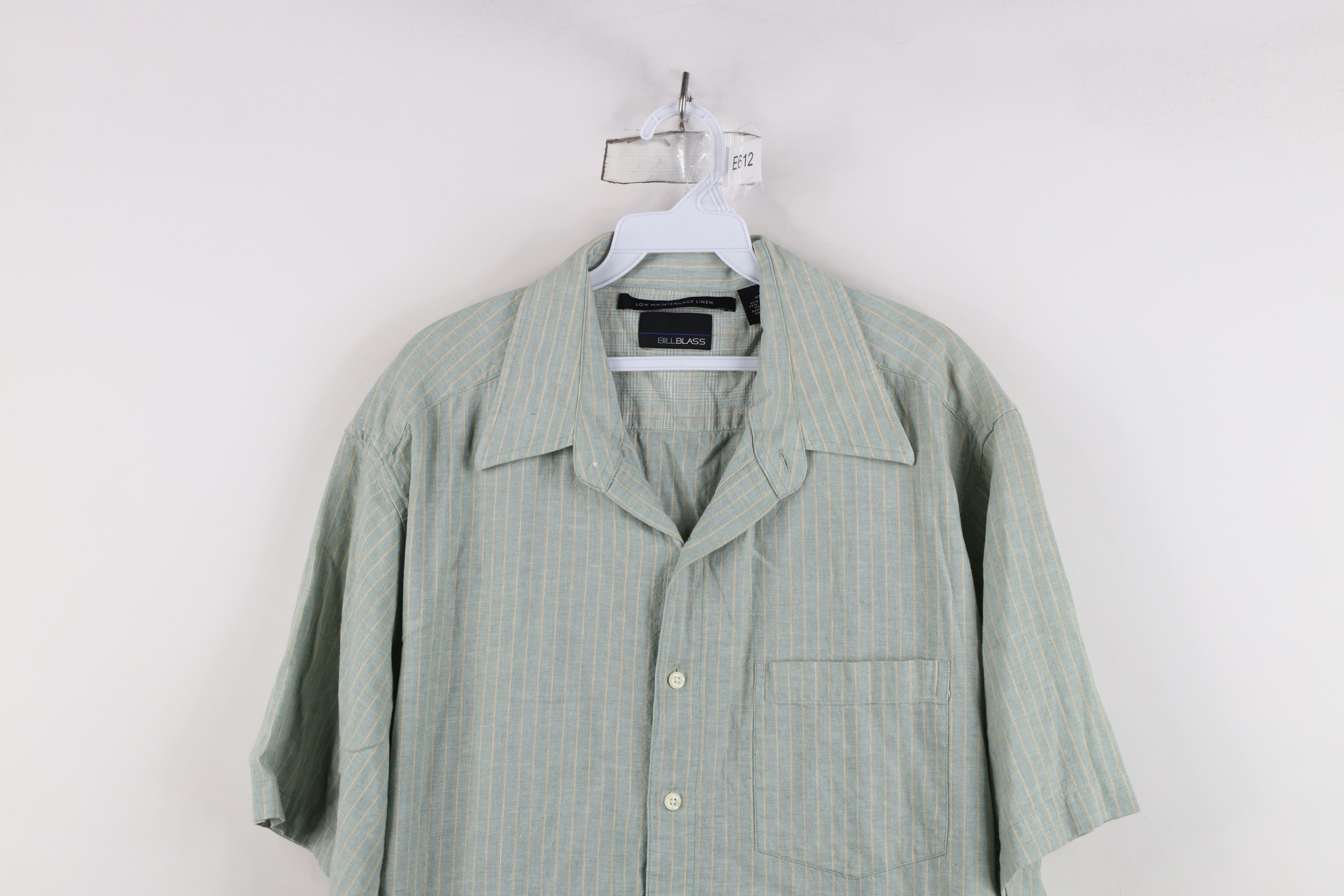 Vintage Vintage 90s Streetwear Striped Short Sleeve Button Shirt Size US XL / EU 56 / 4 - 2 Thumbnail