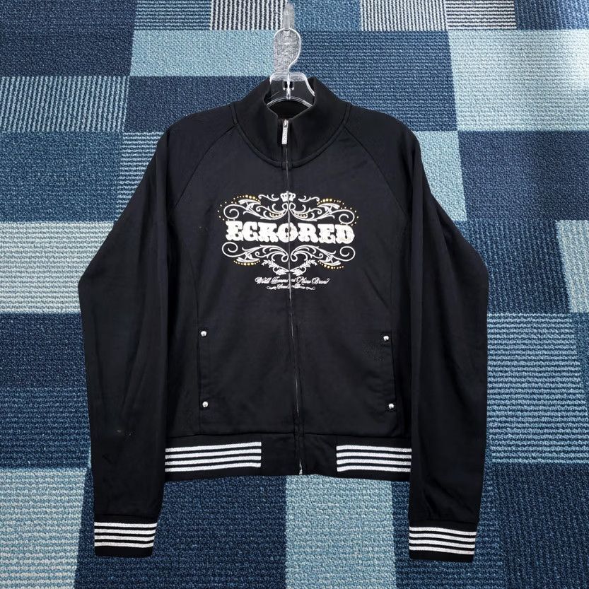 Spell Spell Logo Full Zipper Sweatshirt Mens L Large Black Jacket Size US L / EU 52-54 / 3 - 1 Thumbnail