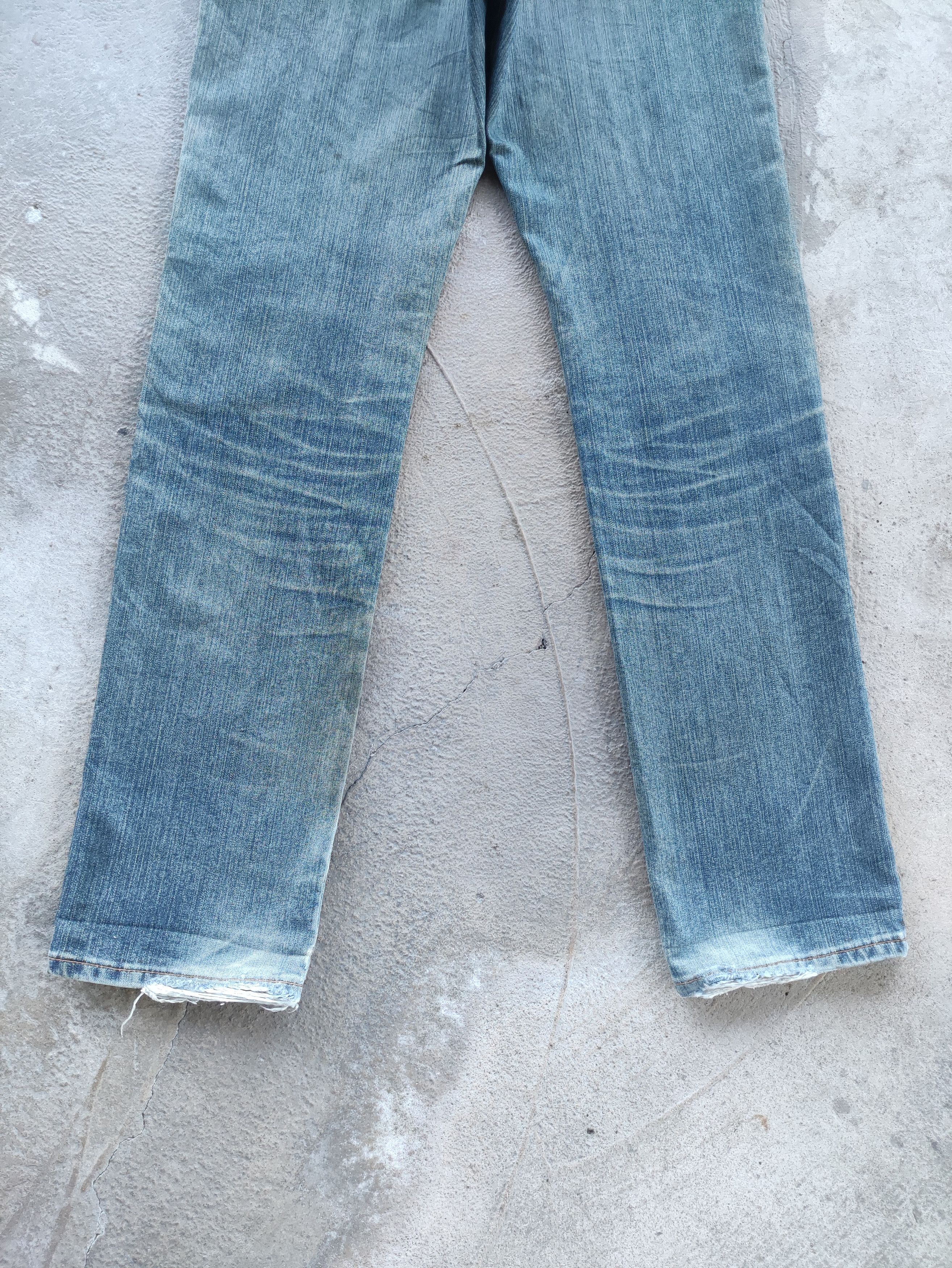 Edwin Vintage Edwin Jean Distressed Faded Denim Size US 32 / EU 48 - 11 Thumbnail