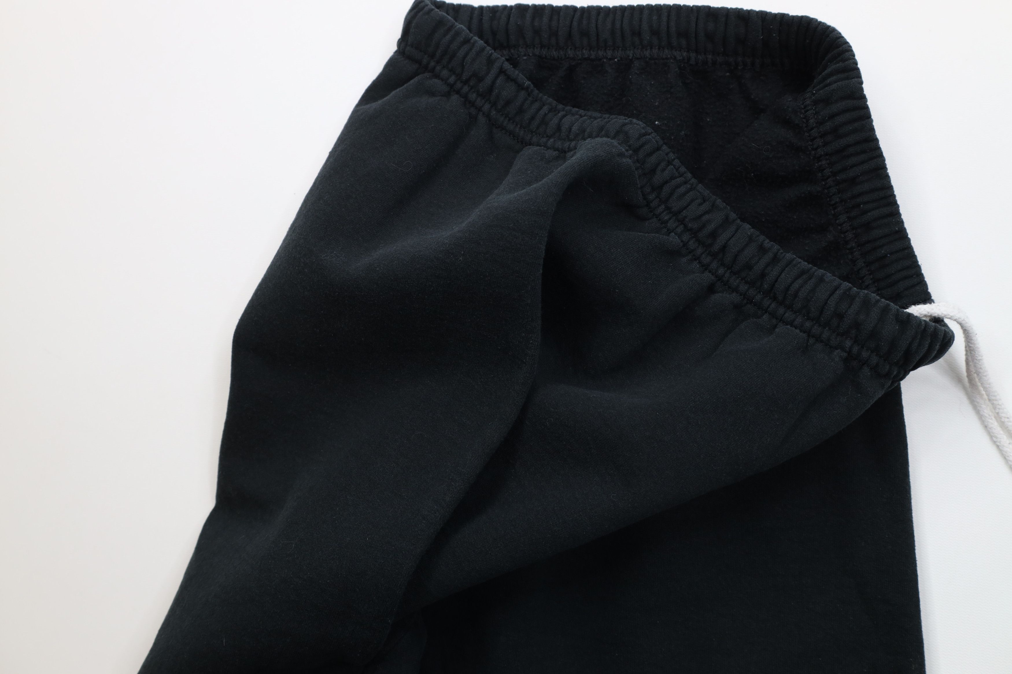Vintage Vintage 90s Streetwear Cuffed Sweatpants Joggers Pants Black Size US 38 / EU 54 - 7 Thumbnail