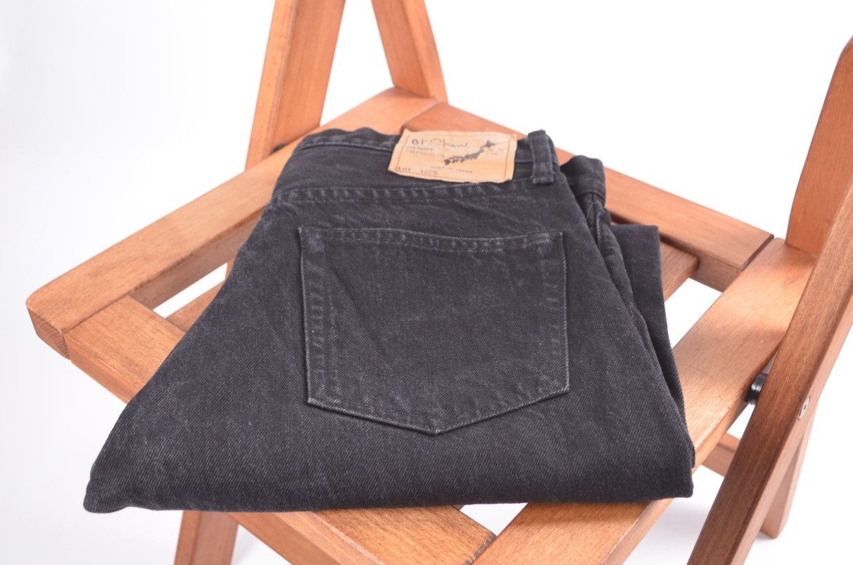 image of Orslow 107W Denim Jeans Size 2(W32) in Black, Men's