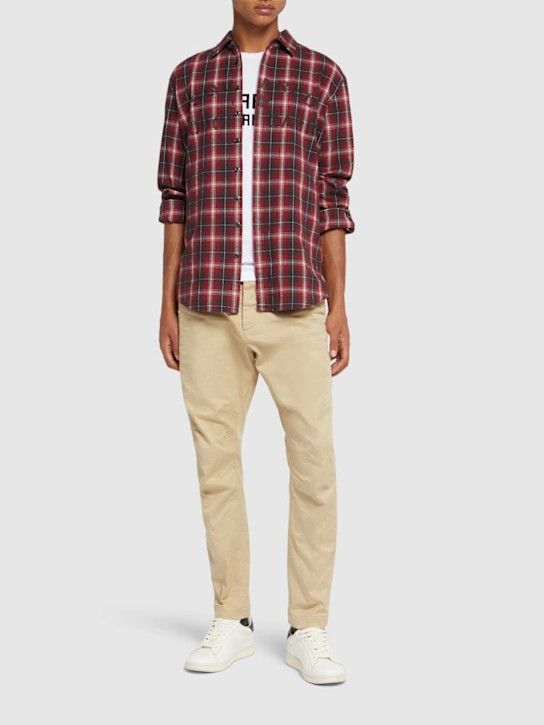 Dsquared2 o1lsvrm0425 Shirt in Red/Grey Size US L / EU 52-54 / 3 - 2 Thumbnail
