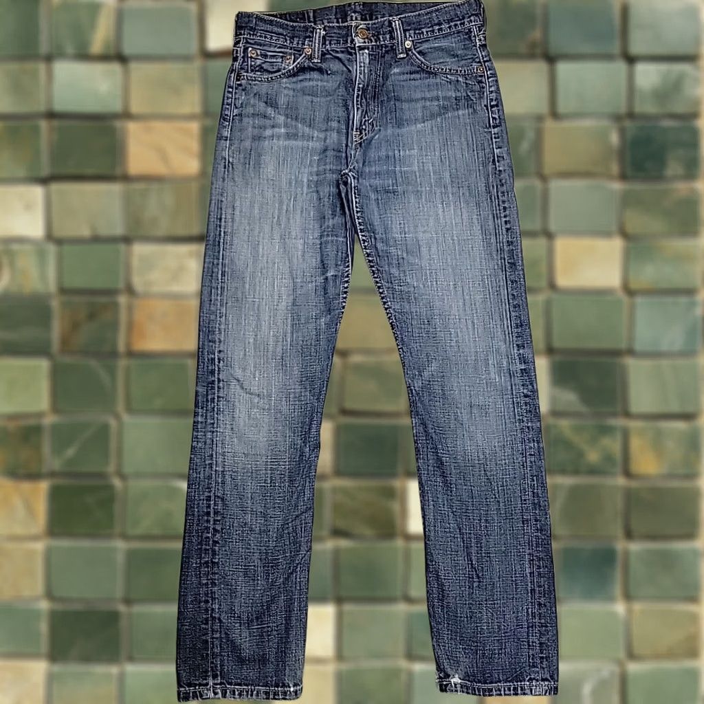 Vintage Levis 513 Jeans Men 30x32 Blue Slim Straight Denim Casual Everyday Classic USA 5-Pocket Mens Size US 30 / EU 46 - 1 Thumbnail