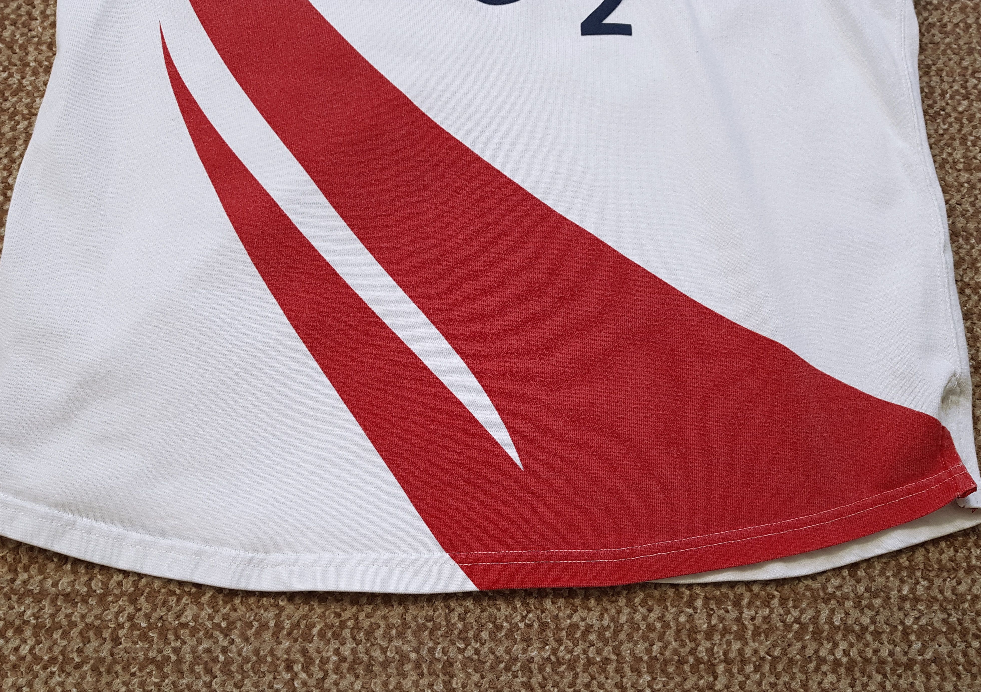 Nike Nike Vintage England O2 Team Rugby Polo Shirt Jersey sz L Size US L / EU 52-54 / 3 - 3 Thumbnail
