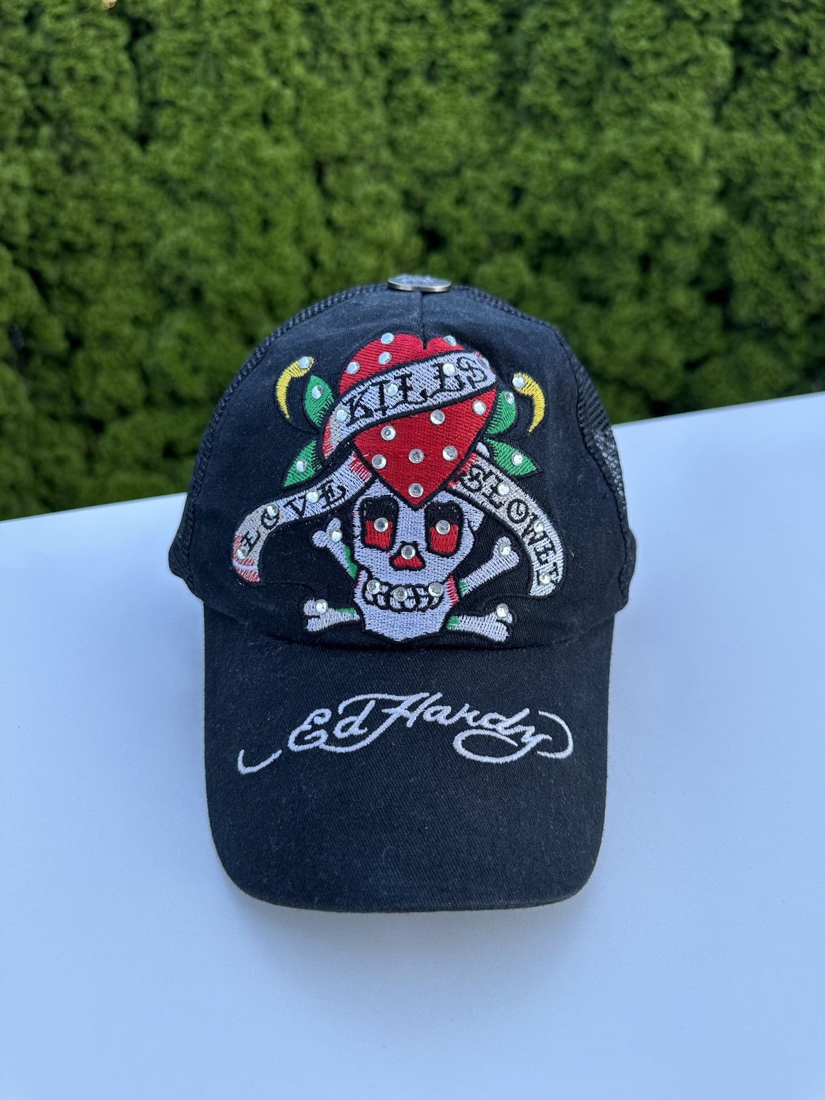 Ed Hardy Vintage ed hardy skull cap Size ONE SIZE - 2 Thumbnail