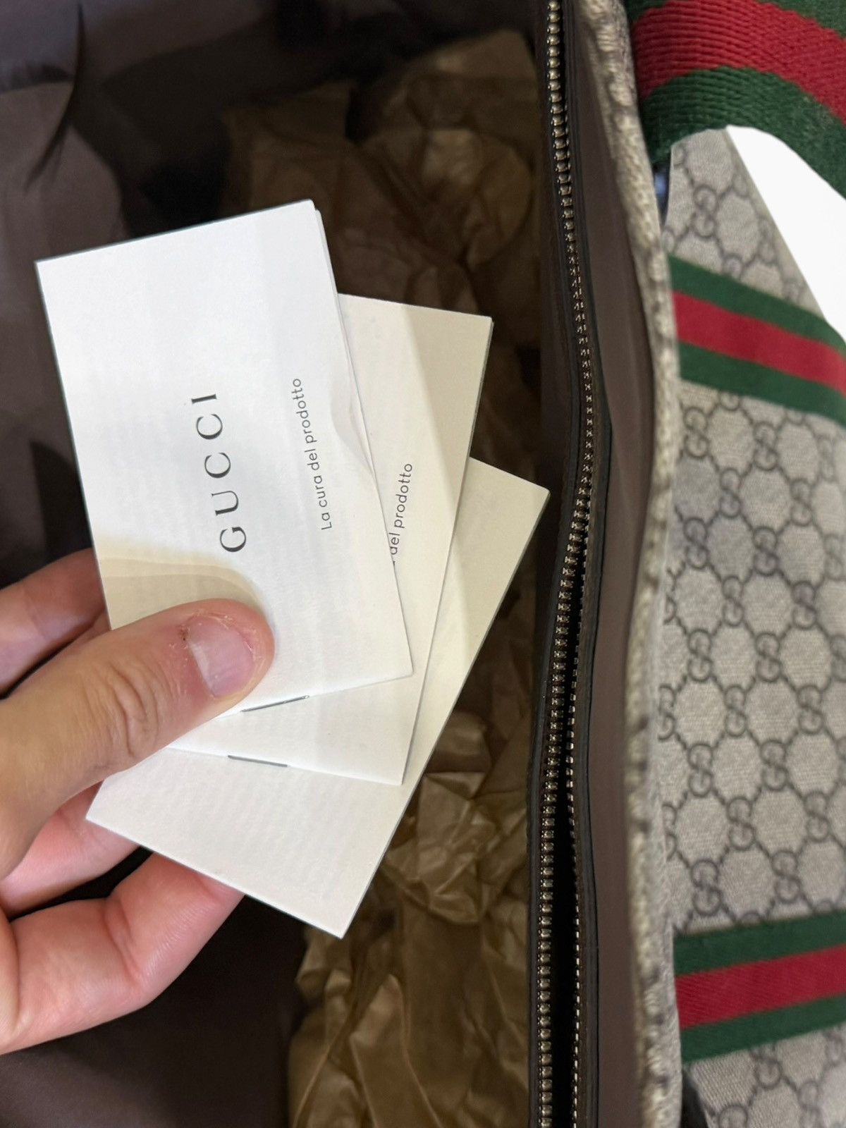 Gucci Tote bag gg supreme gucci Size ONE SIZE - 4 Thumbnail