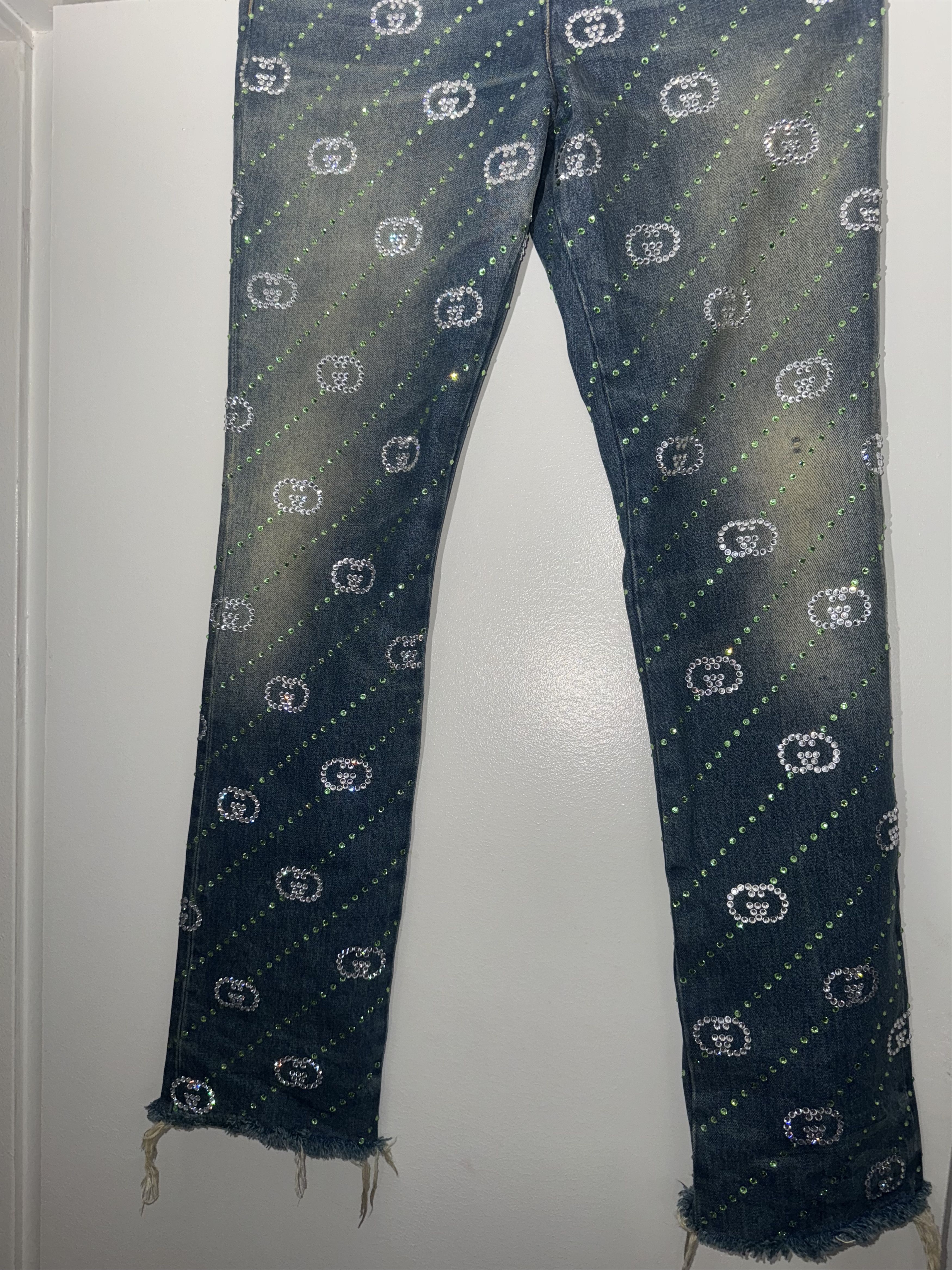 Gucci Gucci interlocking G frayed edge jeans Size US 32 / EU 48 - 7 Thumbnail