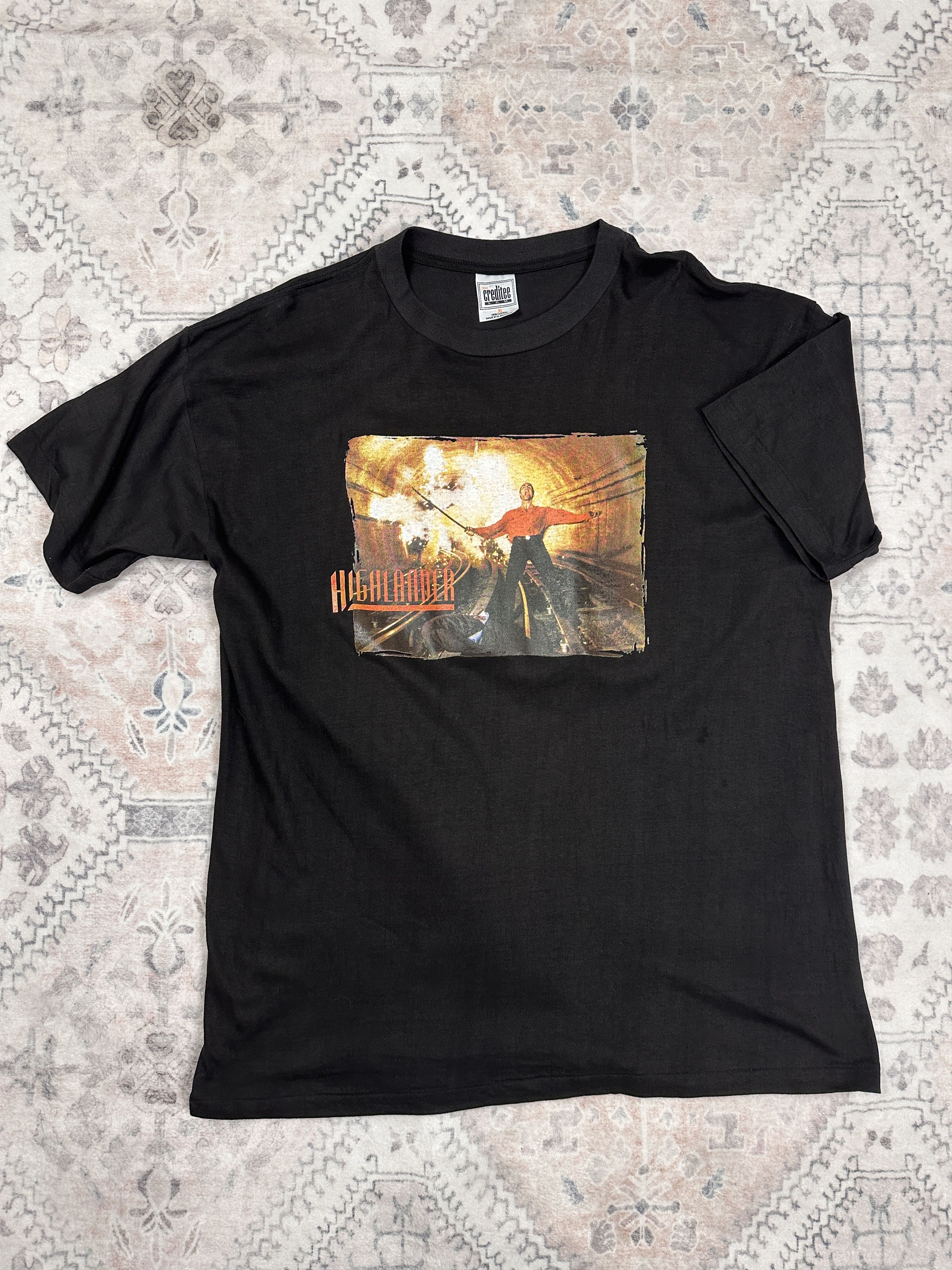 Garbage TV Vintage Highlander TV Show T-Shirt XL Deadstock Size US XL / EU 56 / 4 - 1 Thumbnail