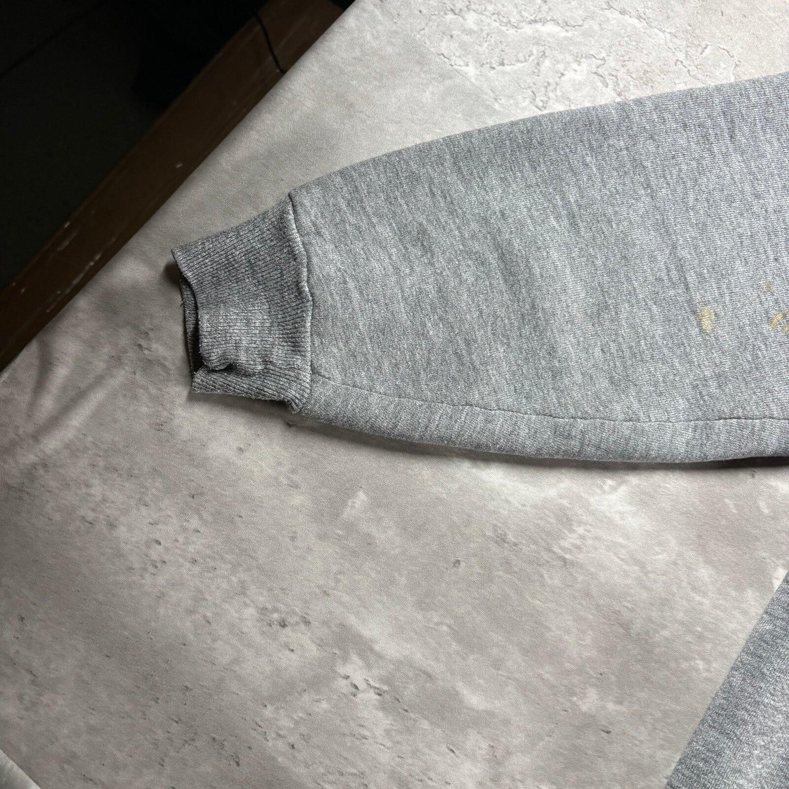 Russell Athletic Vintage 90s grey essential blank sweatshirt Size US XL / EU 56 / 4 - 5 Thumbnail