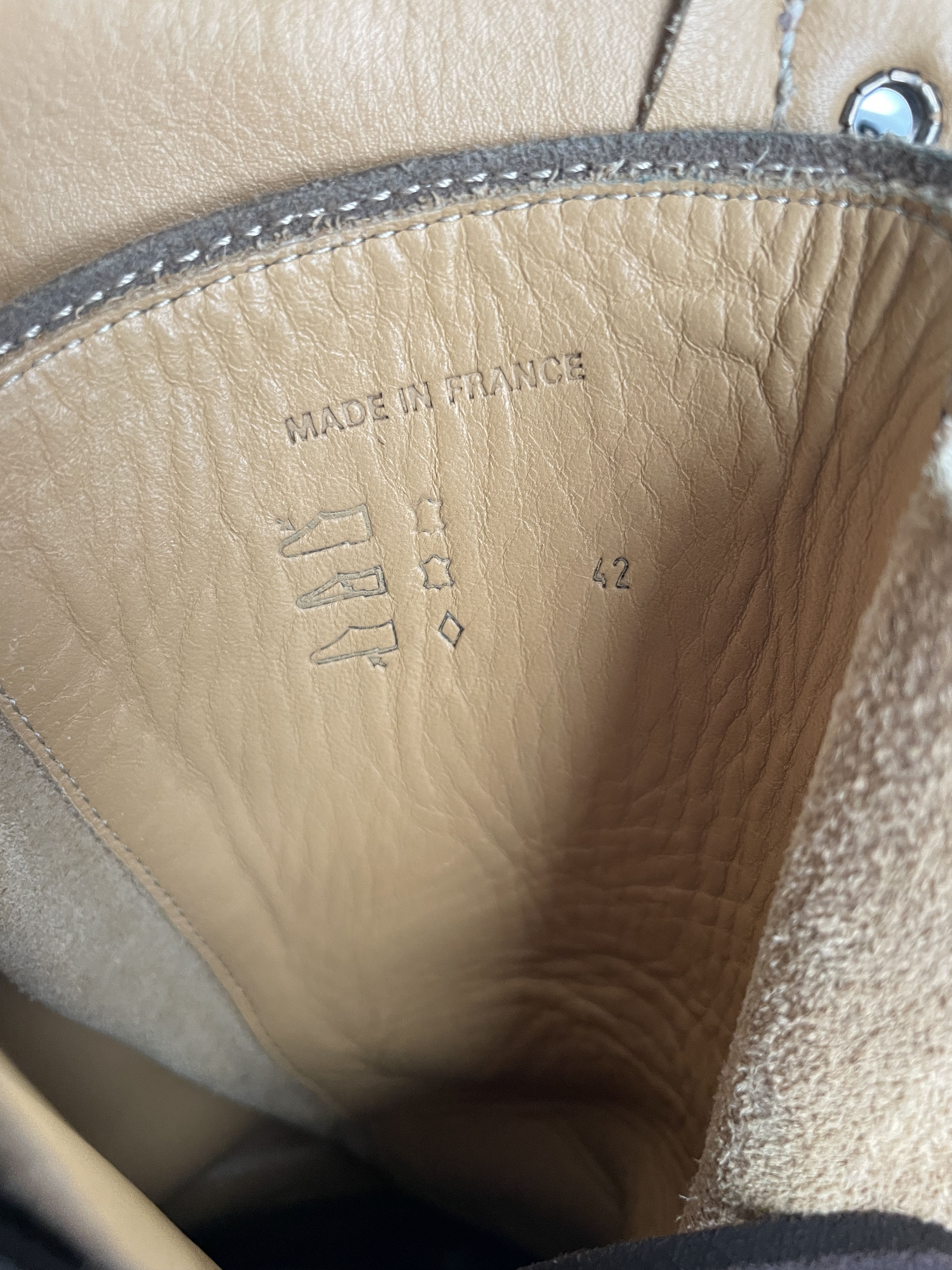 Balmain Balmain FW11 Christophe Decarnin Combat Crepe Boots RARE Size US 9 / EU 42 - 8 Thumbnail