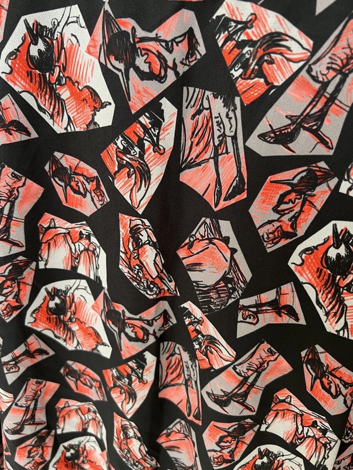 Other Save The Queen Reversible Midi Dress Size XL Avant Garde Size XL / US 12-14 / IT 48-50 - 10 Thumbnail