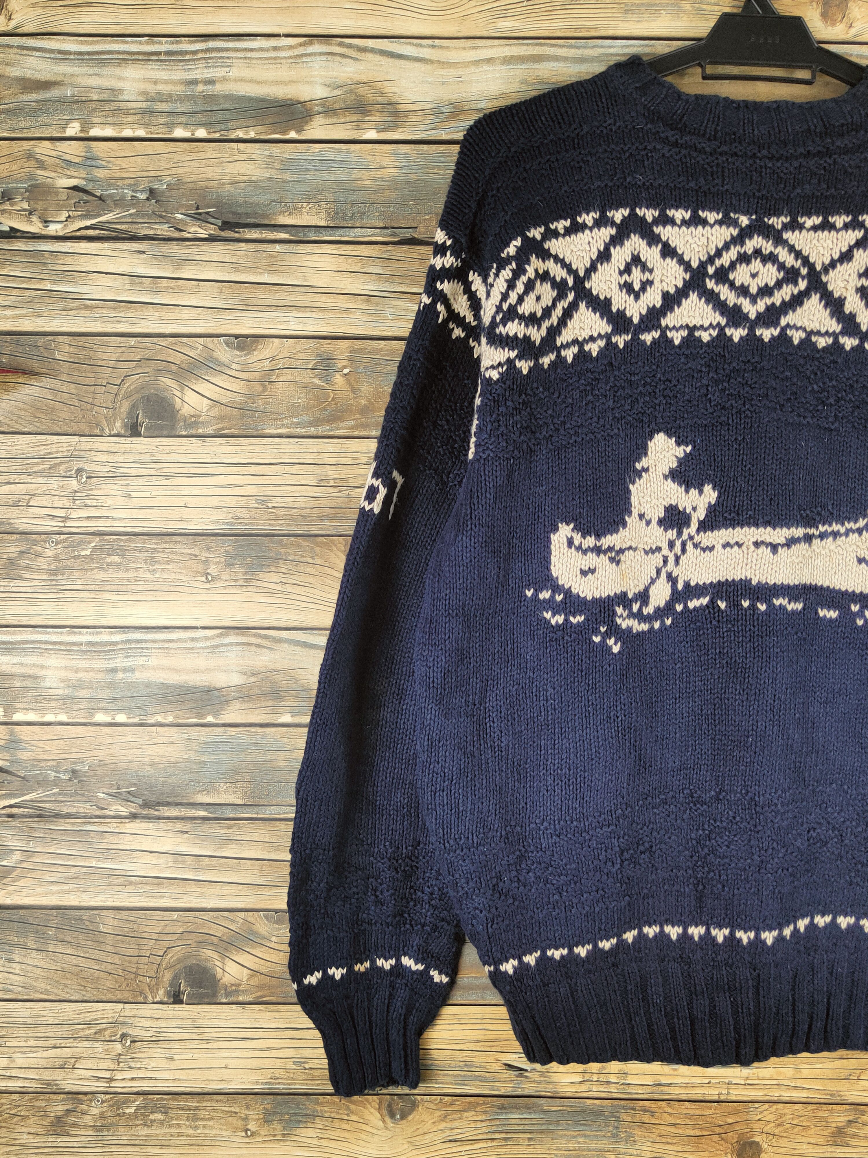 Ralph Lauren DL Ralph Lauren Navy Polo Sport Knitwear Sweatshirts #46-139 Size US L / EU 52-54 / 3 - 9 Thumbnail