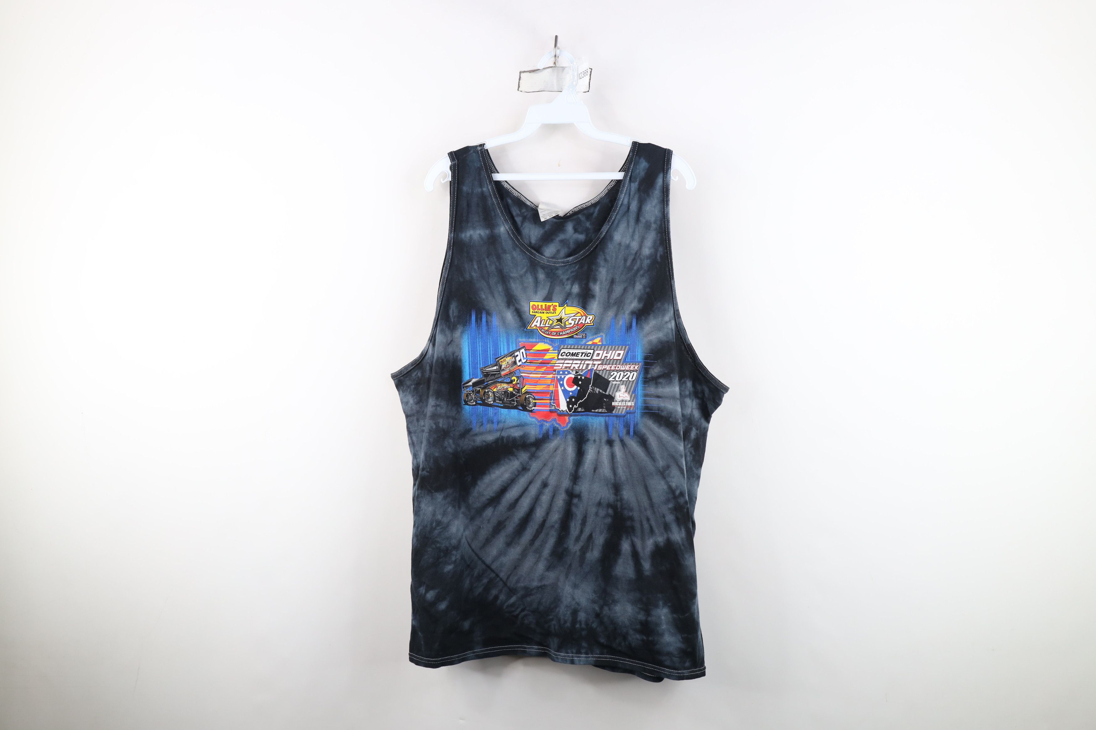 Vintage Y2K Circuit of Champions Ohio Car Racing Tank Top T-Shirt Size US XXL / EU 58 / 5 - 1 Thumbnail