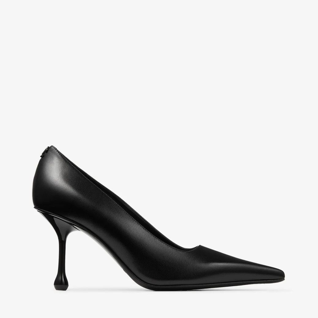 Jimmy Choo o1s22i1n1024 Nappa Leather Pumps in Black Size US 9 / IT 39 - 1 Thumbnail