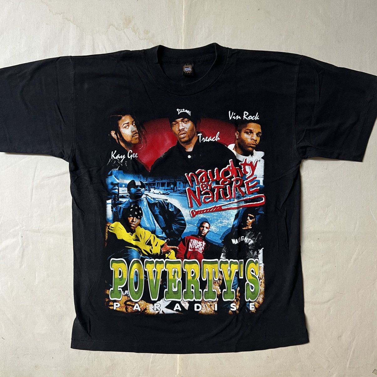 Rap Tees Feel Me Flow Naughty By Nature Hip Hop Hooray Size US XL / EU 56 / 4 - 1 Thumbnail