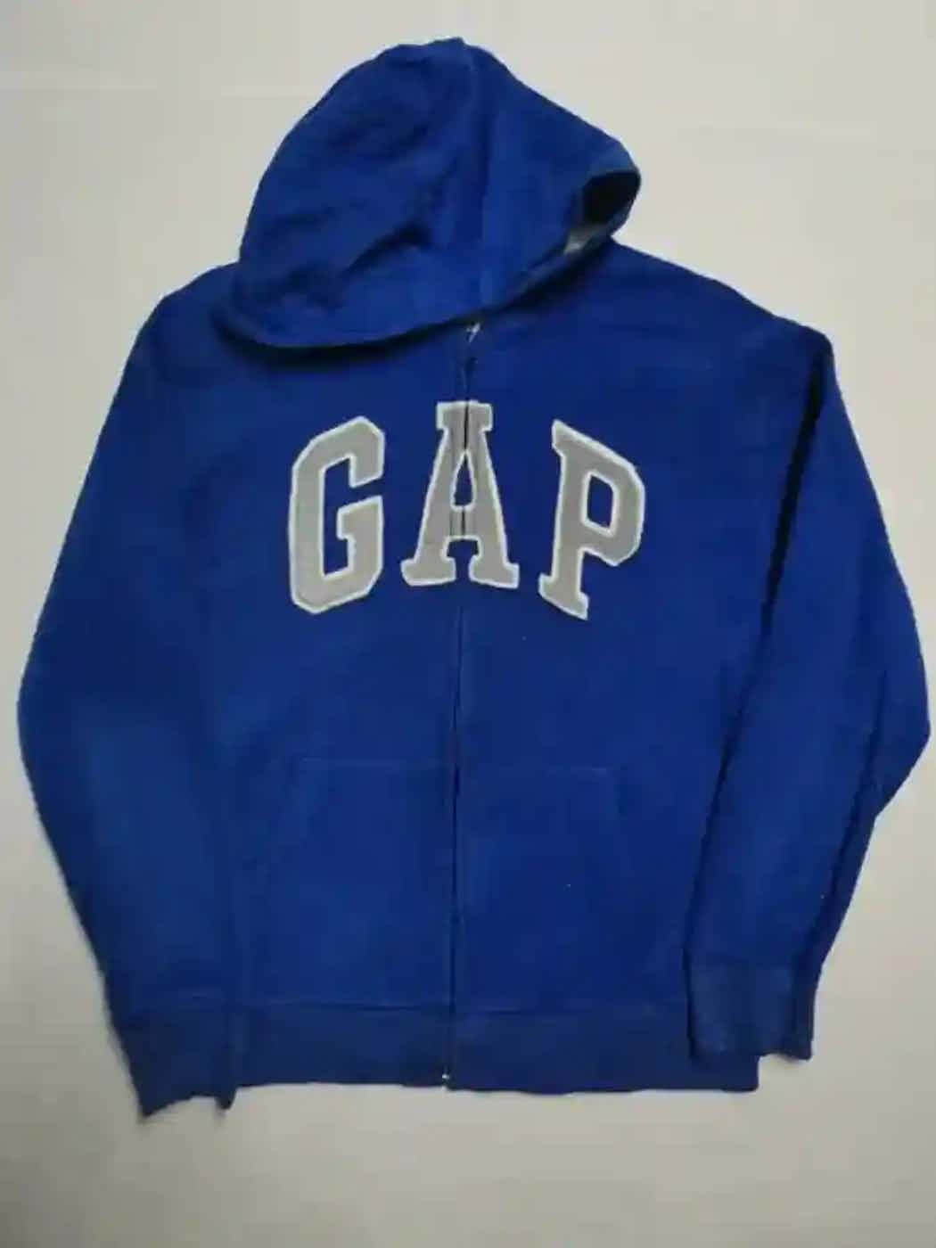 Vintage GAP Kids Big Logo Zipper Hoodie
