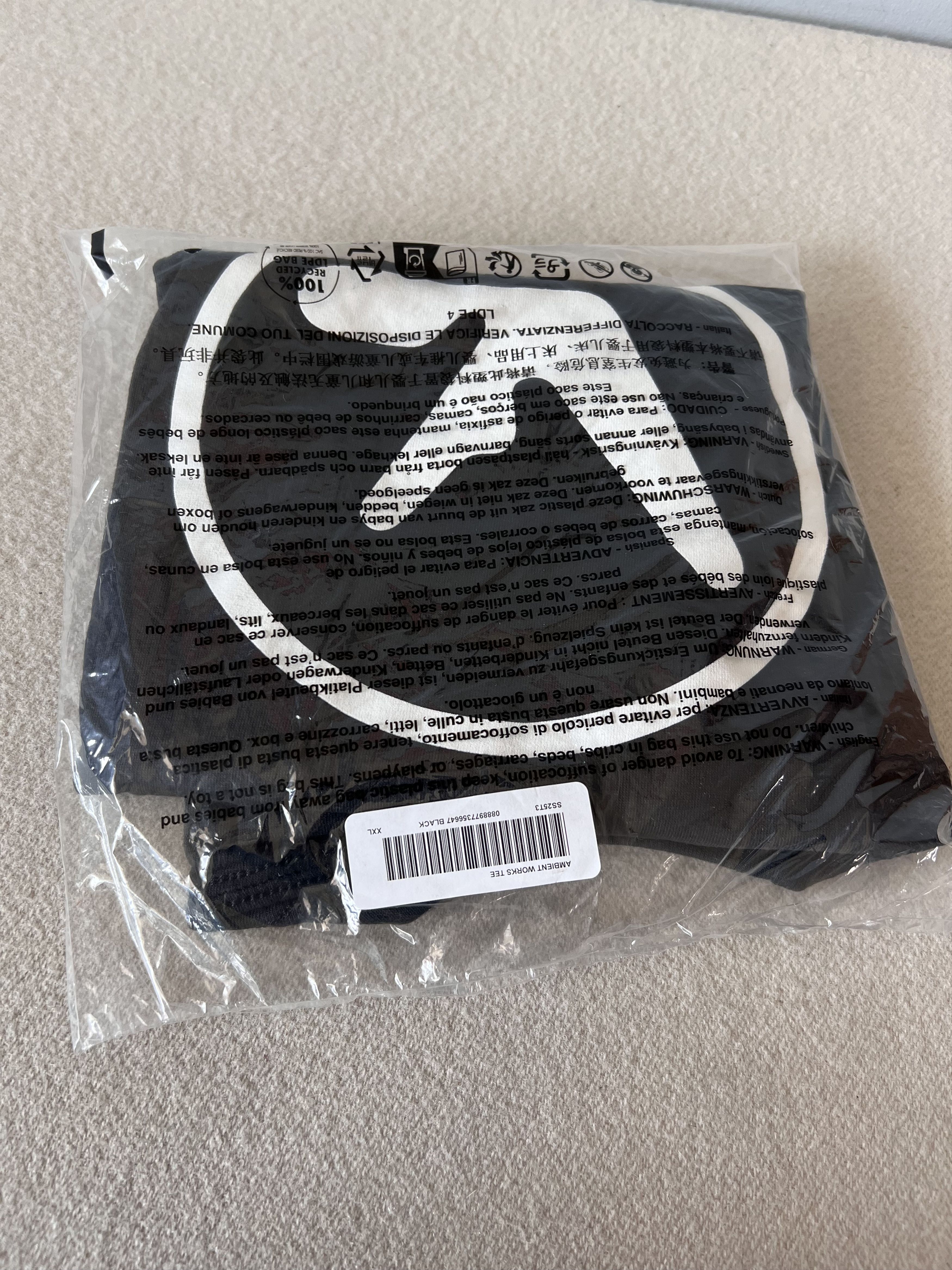 Supreme Supreme Aphex Twin Ambient Works Logo Tee in Black | Grailed