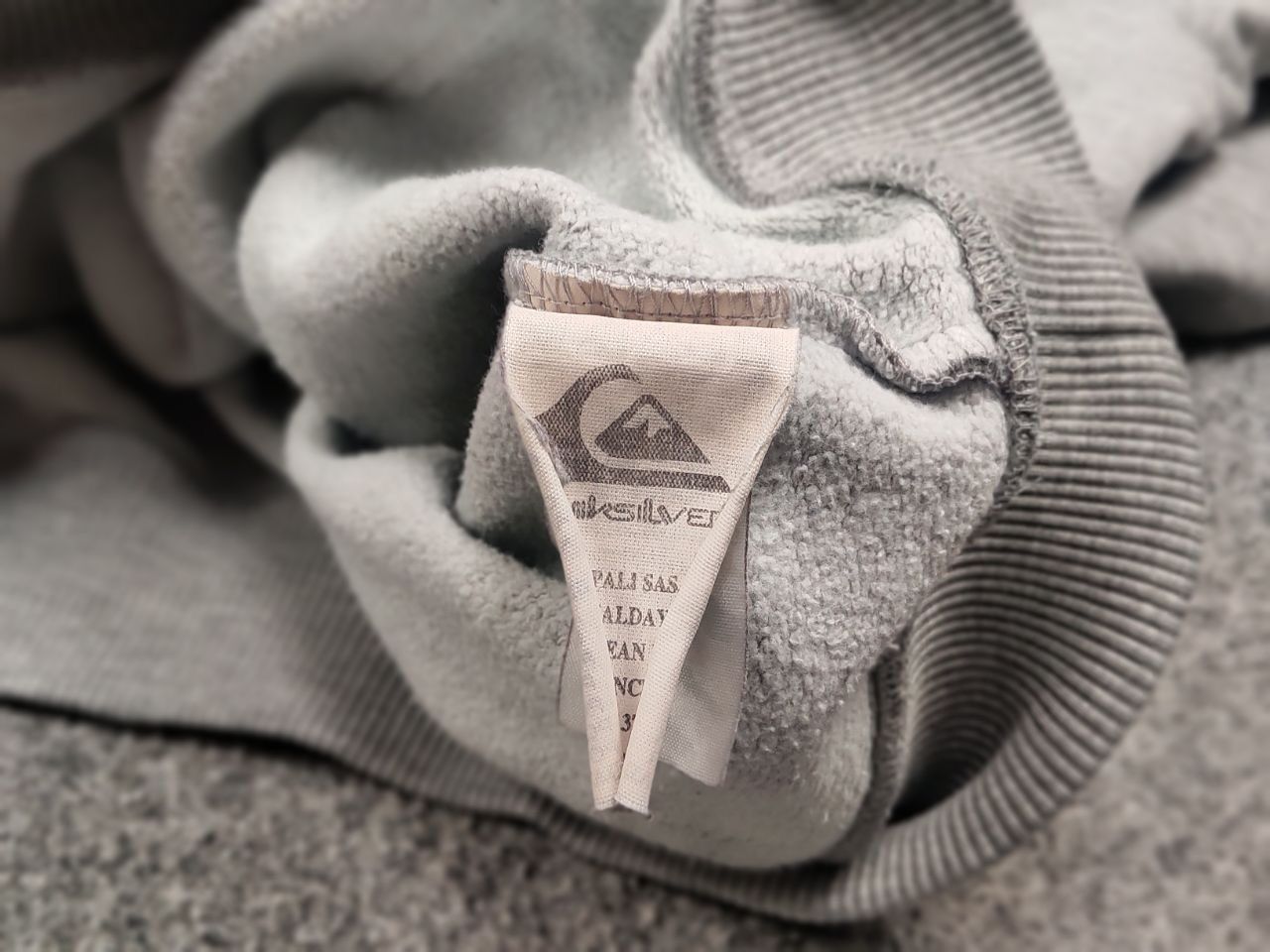 Quiksilver Vintage 90's Quiksilver Logo Gray Hoodie Y2K Hype Style Size US L / EU 52-54 / 3 - 17 Thumbnail