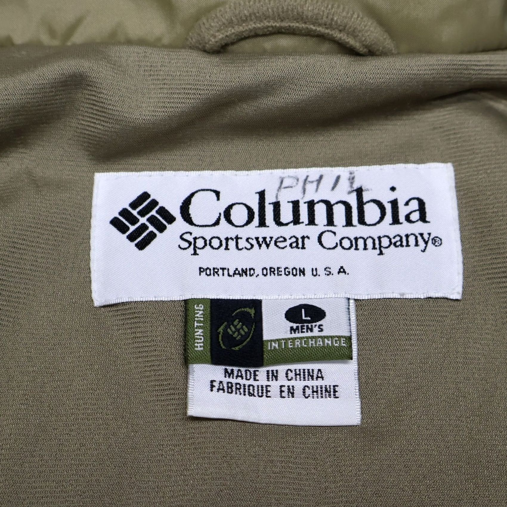 Vintage Columbia Hunting Jacket Men Large Mossy Oak Camo Hooded Insulated 3in1 Shell Size US L / EU 52-54 / 3 - 4 Thumbnail