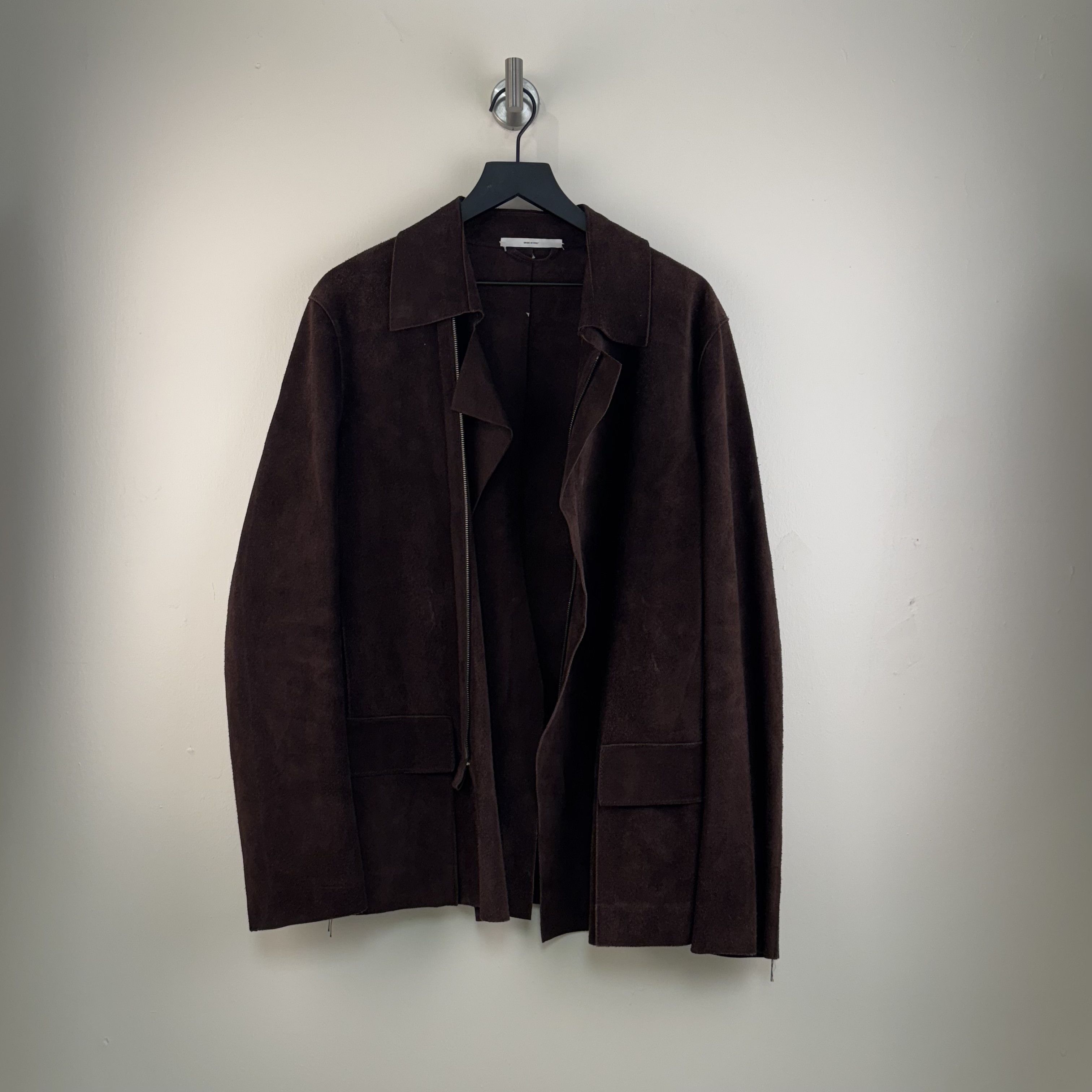 Yves Saint Laurent Yves Saint Laurent Rive Gauche Suede Jacket Size L / US 10 / IT 46 - 2 Thumbnail